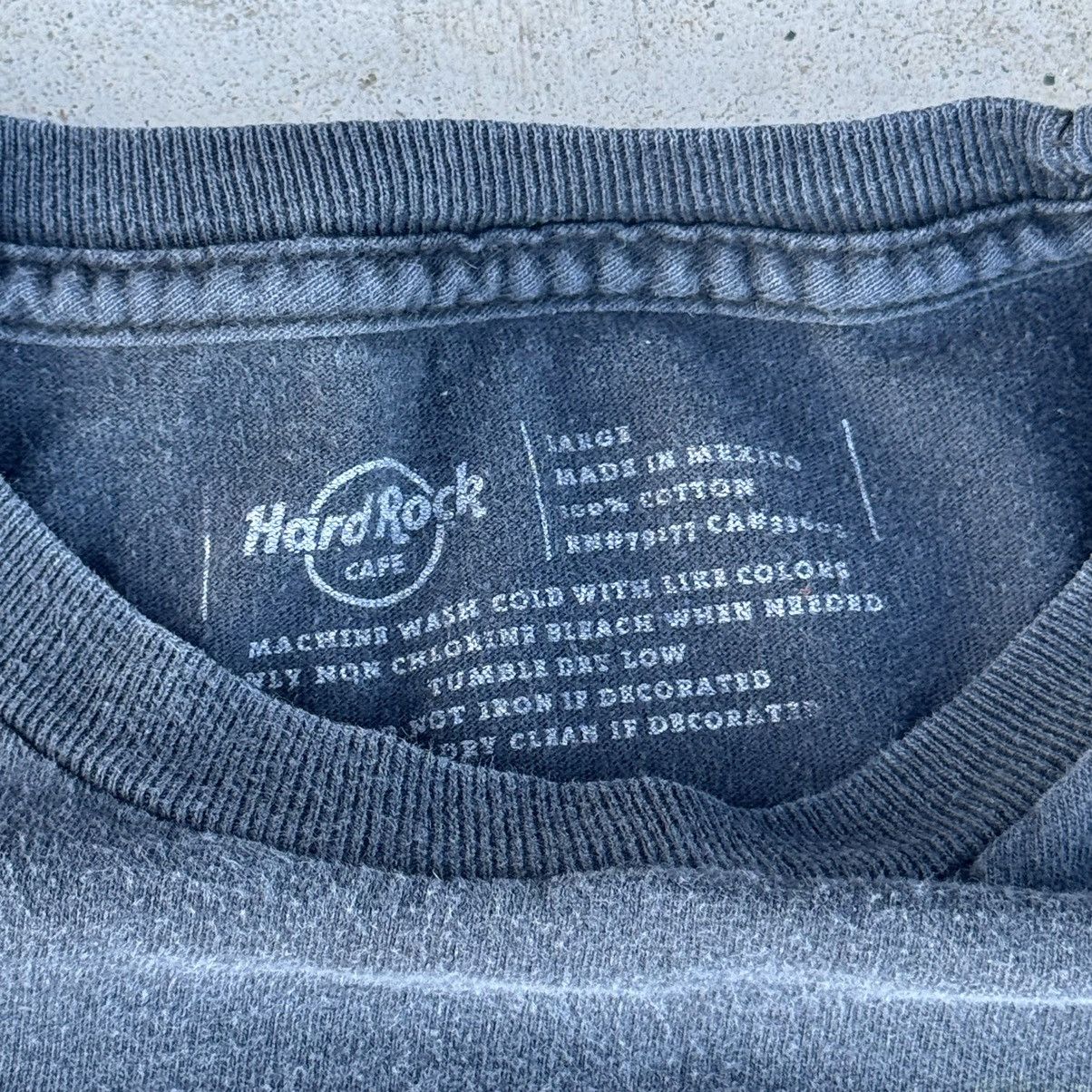 Affliction × Hard Rock Cafe × JNCO Vintage Y2K Faded Black Hard Rock Cafe Graphic Tee Large Size US L / EU 52-54 / 3 - 4 Thumbnail