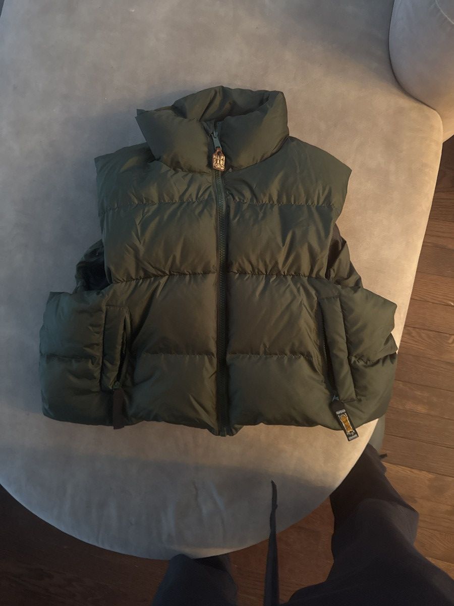 Kapital Vest Green/Black Oversize Keel Down Reversible Size US M / EU 48-50 / 2 - 1 Thumbnail