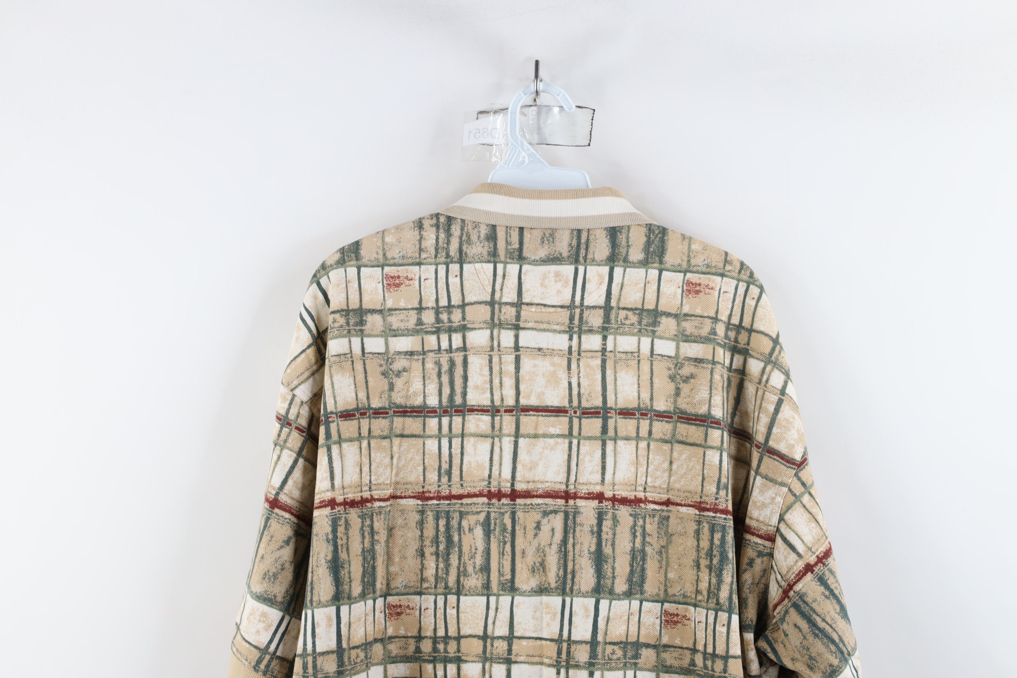 Vintage Vintage 90s Streetwear Baggy Fit Collared Golf Polo Shirt Size US XL / EU 56 / 4 - 10 Thumbnail