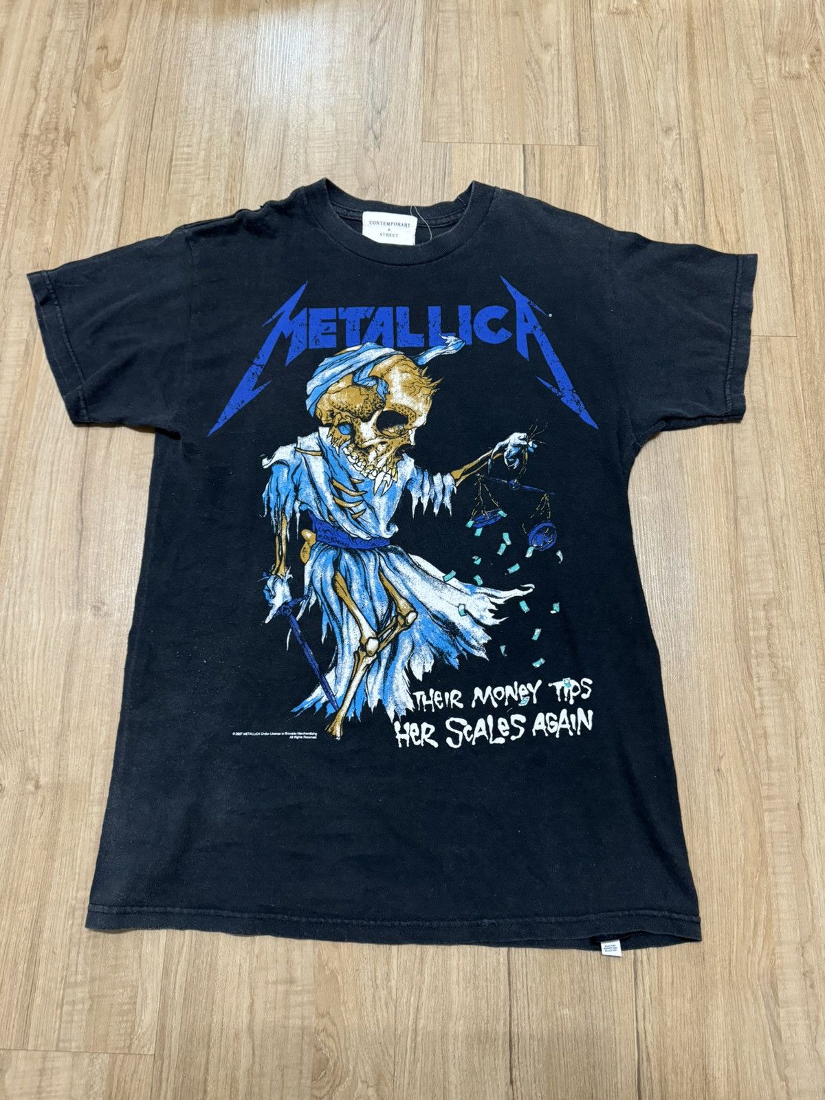 2007 Metallica Push Head Tshirt