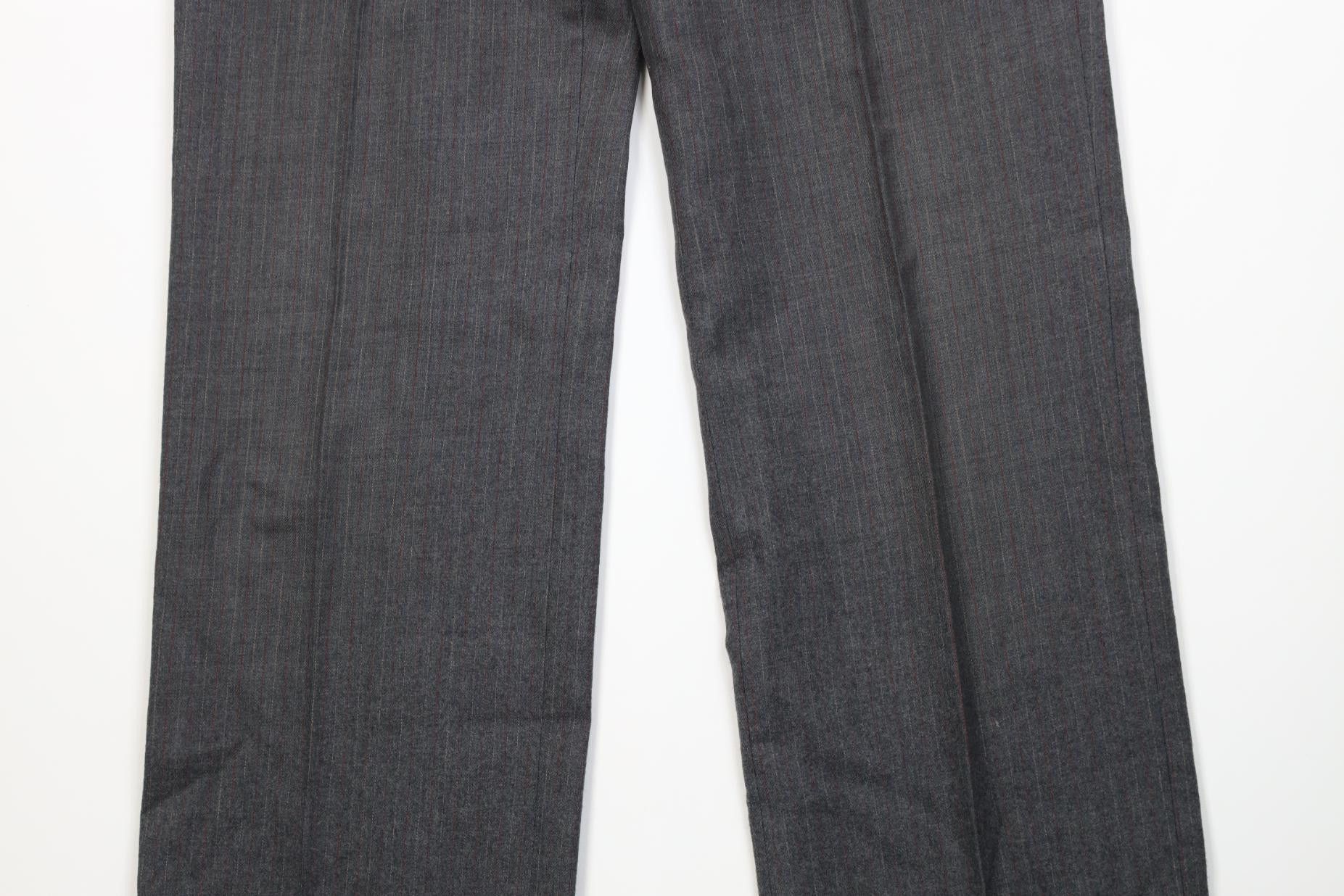 Vintage Vintage 60s 70s Streetwear Striped Wide Leg Chino Pants USA Size US 32 / EU 48 - 3 Thumbnail