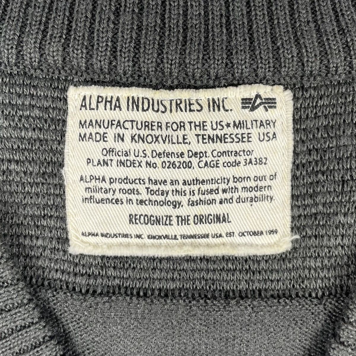 Alpha Industries Alpha Industries wool Pullover Sweater Size US M / EU 48-50 / 2 - 8 Thumbnail