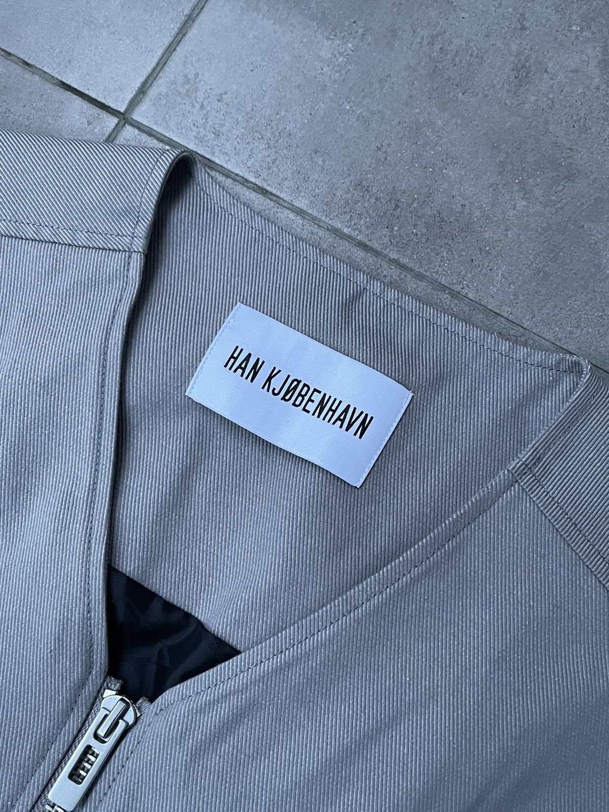 Han Kjobenhavn !DS! FW22 Han Kjobenhavn Cotton Cargo Grey Vest Size US M / EU 48-50 / 2 - 21 Thumbnail