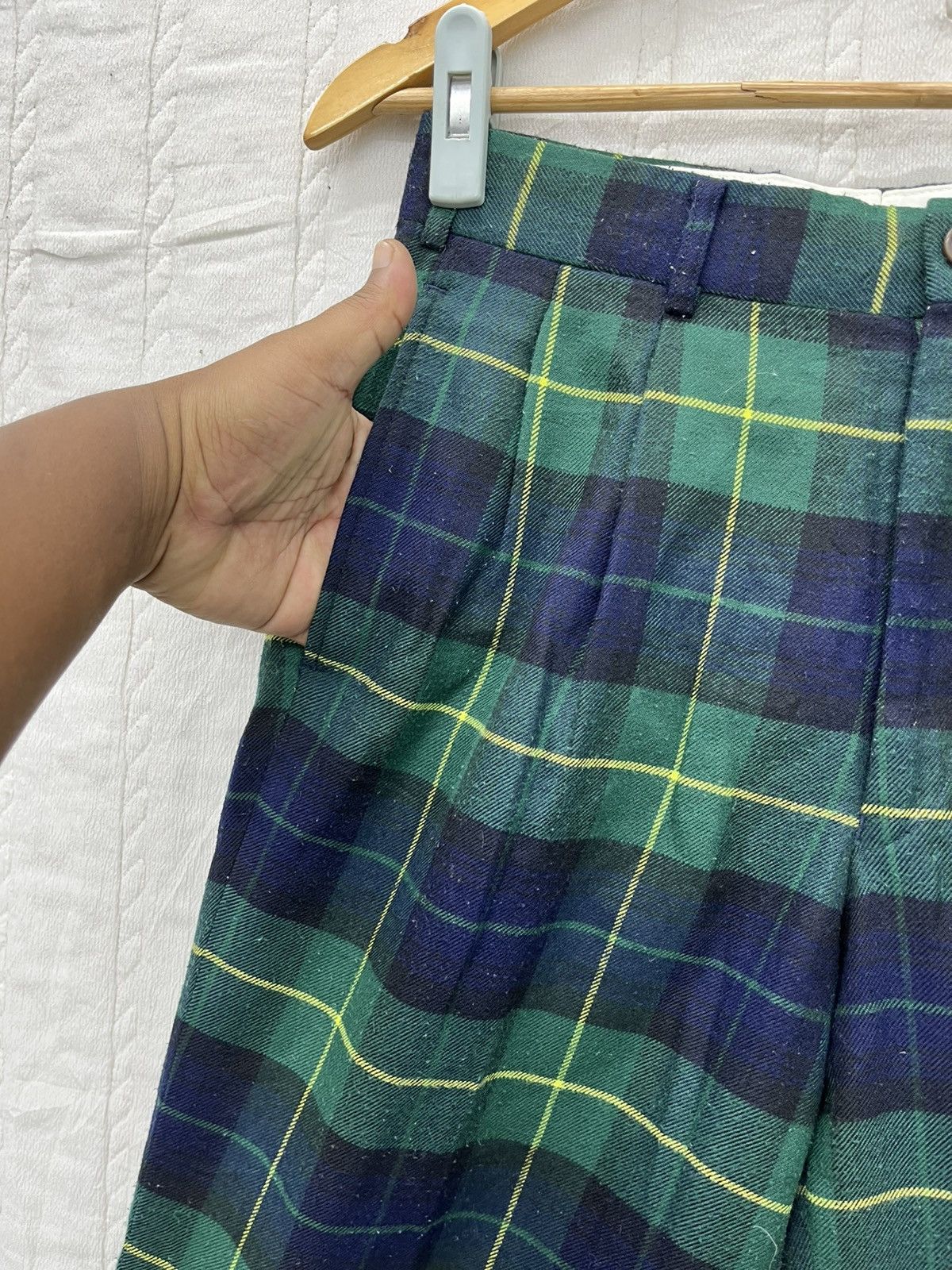Beams Plus × Japanese Brand ARCHIVE🔥BEAMS WOOL TARTANS PANTS Size 27" / US 4 / IT 40 - 7 Thumbnail