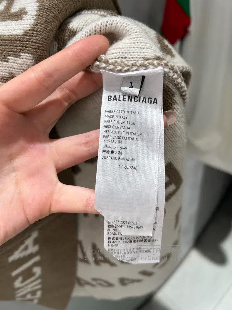 Balenciaga Balenciaga sweater Size US L / EU 52-54 / 3 - 5 Thumbnail