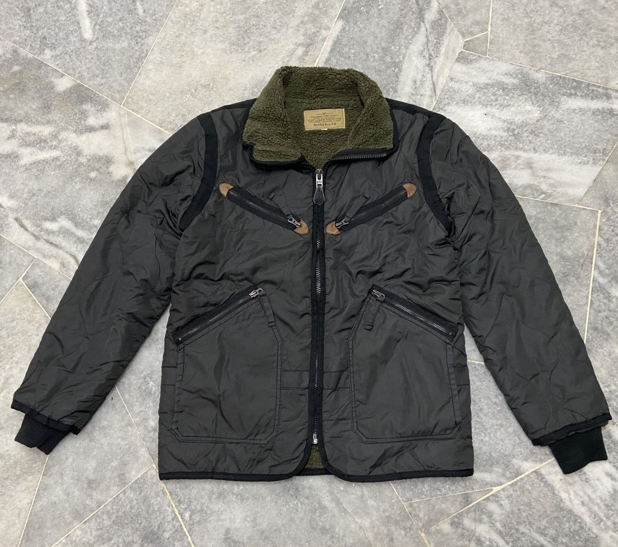 Avirex Vintage Avirex Shearling Aviator jacket Size US L / EU 52-54 / 3 - 1 Thumbnail