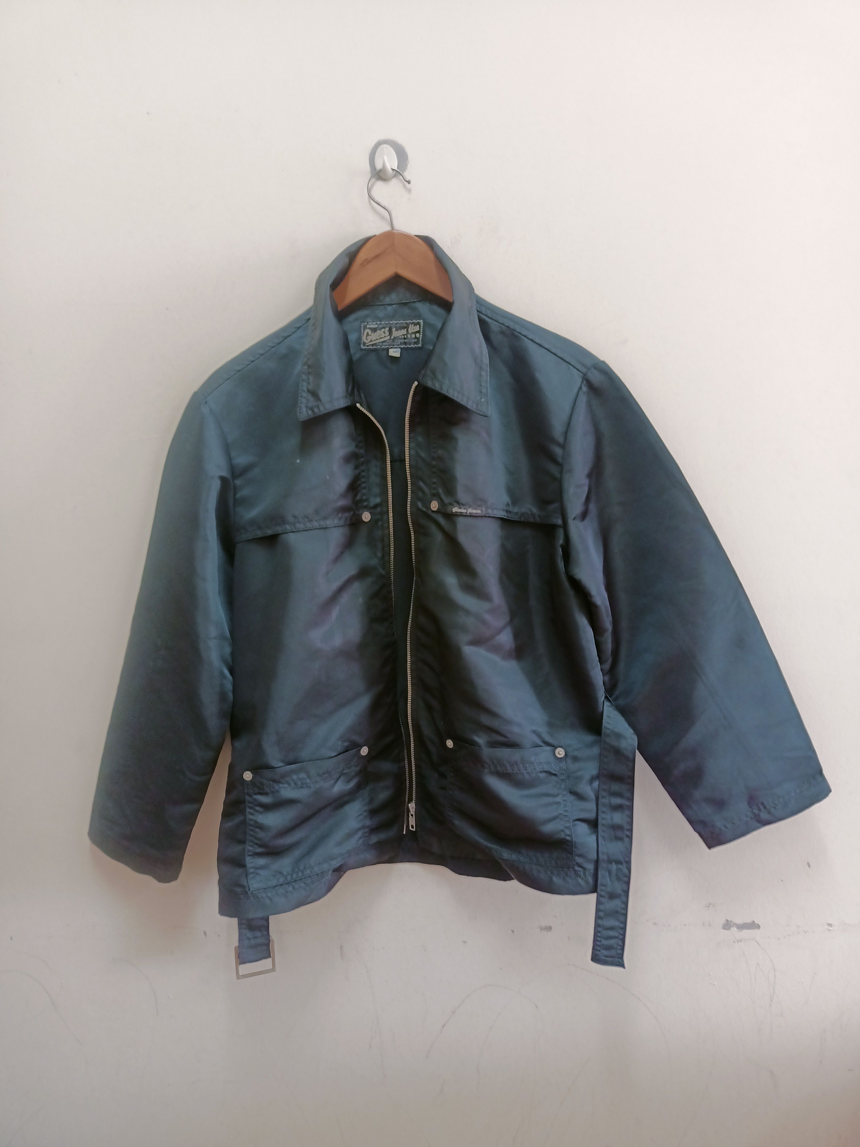A$AP Rocky Vintage Rare Guess Jeans riders nylon jacket Made in Usa Size US M / EU 48-50 / 2 - 4 Thumbnail