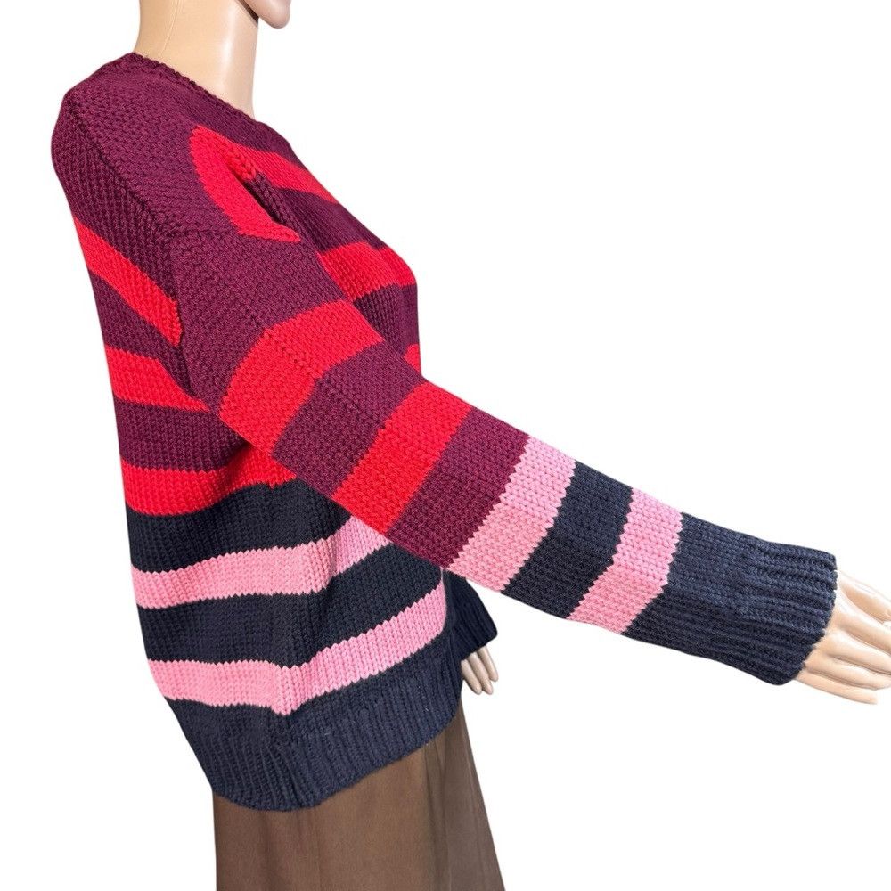 Sundry New Sundry Wool Striped Sweater Size 1 US S Size S / US 4 / IT 40 - 3 Thumbnail
