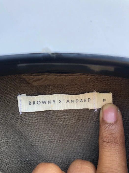Japanese Brand Japanese Brand Browny Standard Military Design Shirt Size US M / EU 48-50 / 2 - 4 Thumbnail