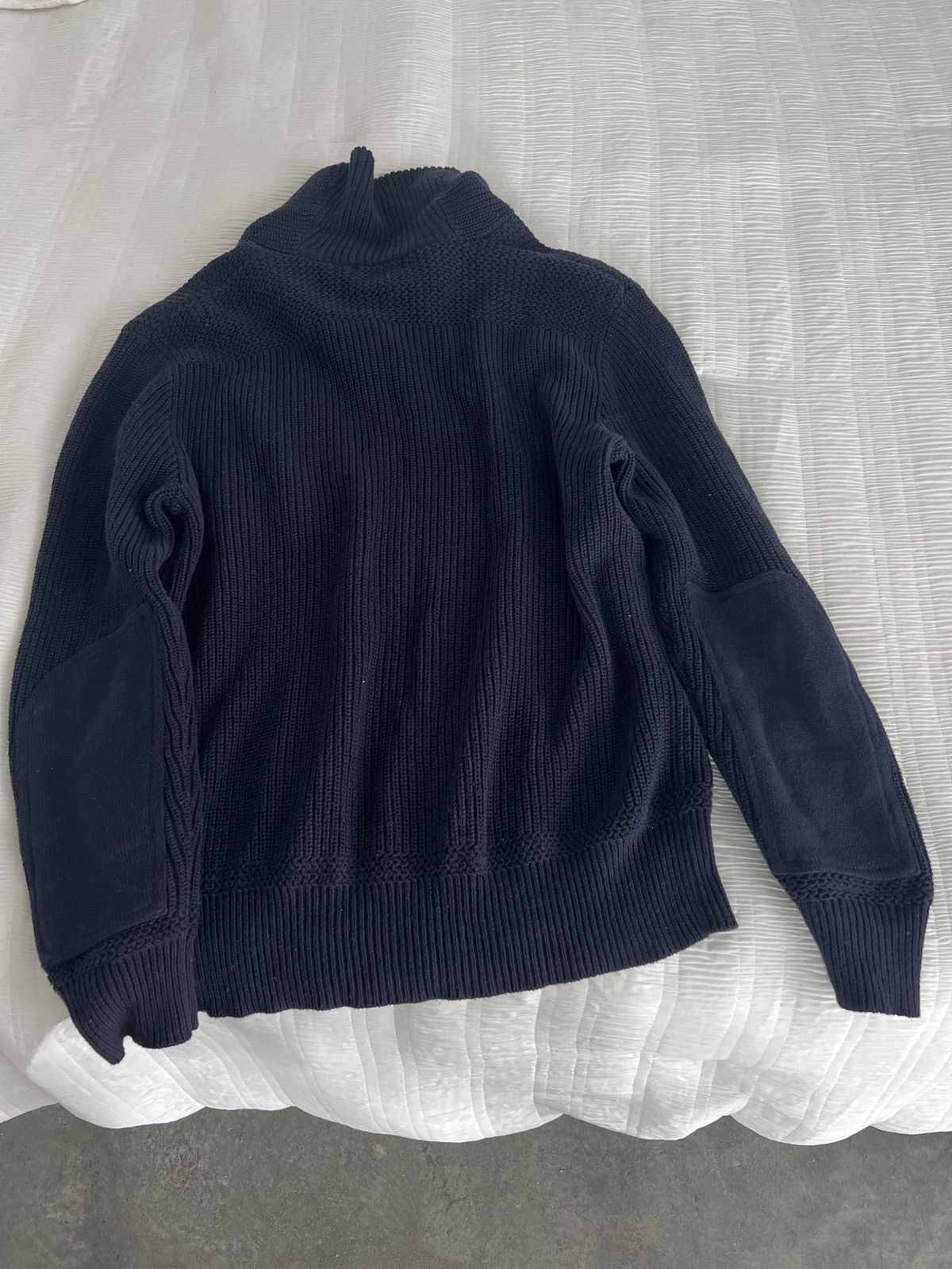 Polo Ralph Lauren Navy Polo Ralph Lauren sweater w/shawl Size US M / EU 48-50 / 2 - 2 Thumbnail