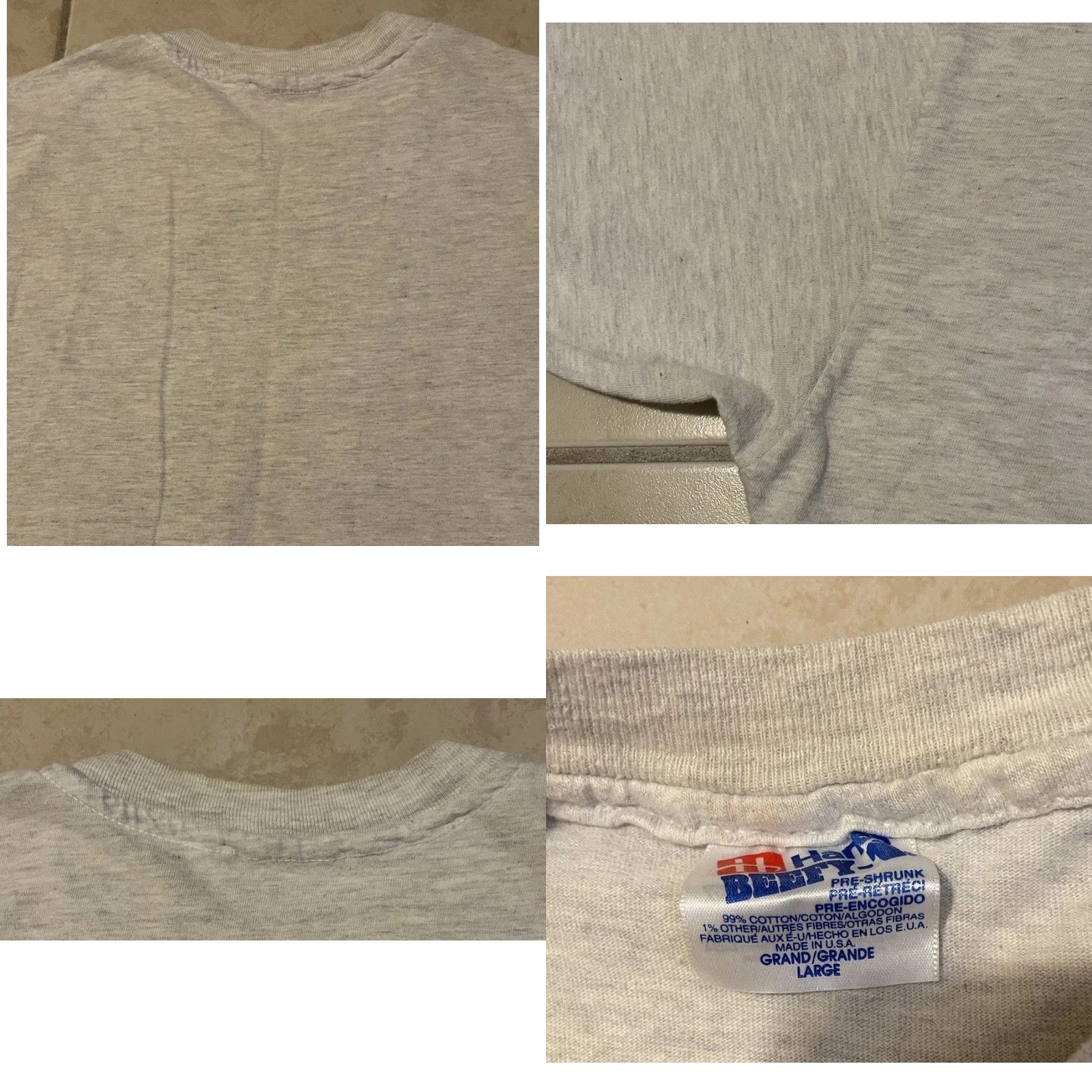 Vintage Vtg 90s Salt River Whitewater Rafting Faded Shirt M Arizona Beach Surf Grunge Shirt Mens Gray Size US M / EU 48-50 / 2 - 8 Thumbnail