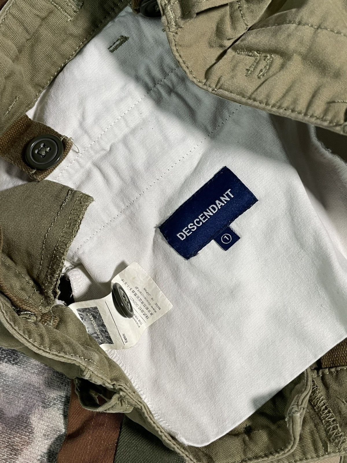 Descendant Rare!!! Descendant Cargo Patchwork Camo Pants Size US 32 / EU 48 - 9 Thumbnail