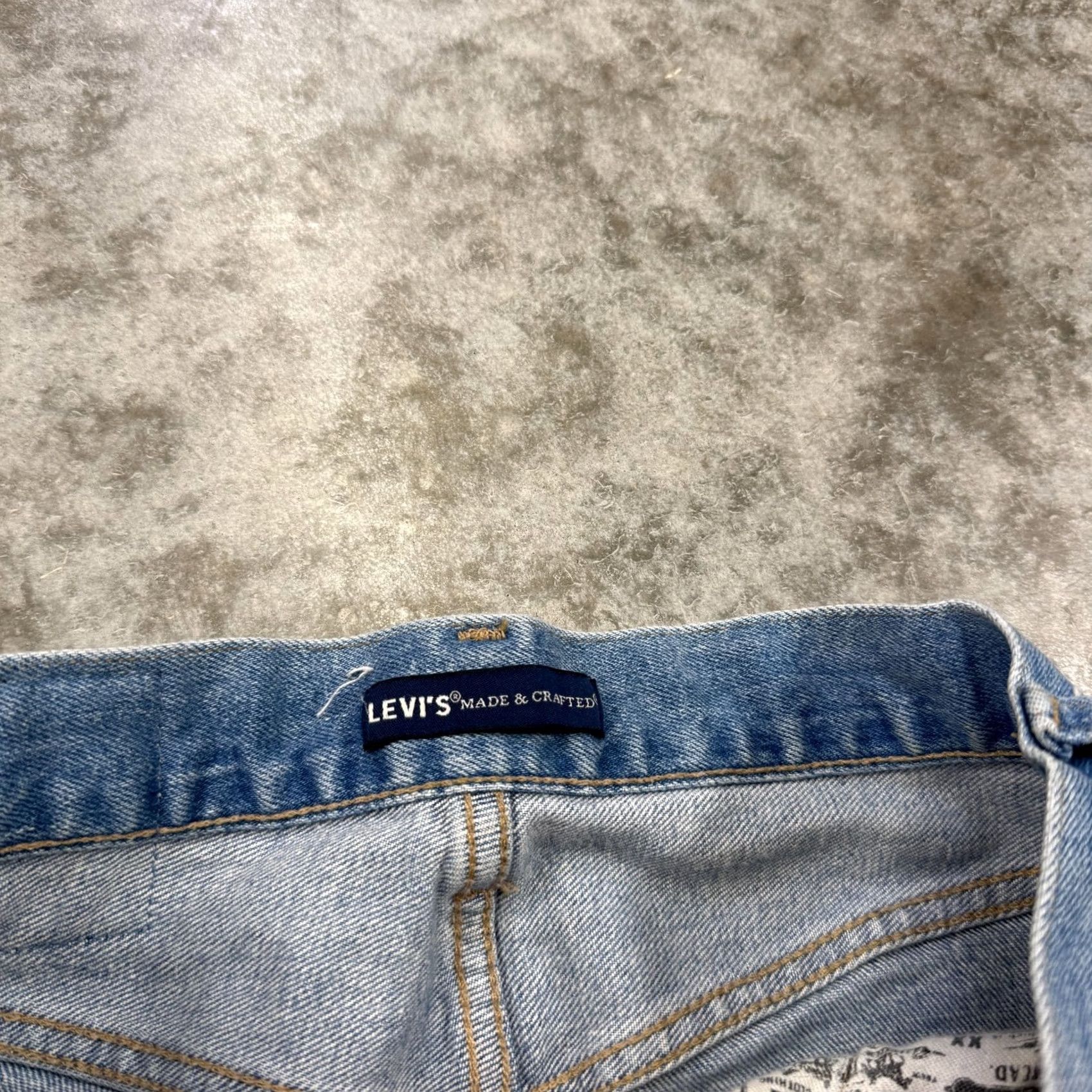 Levi's Levi's 501 Jeans Womens 25 Made & Crafted Selvedge Button Fly Blue Mom 90s Womens Jeans Size 42" / US 20 - 6 Thumbnail