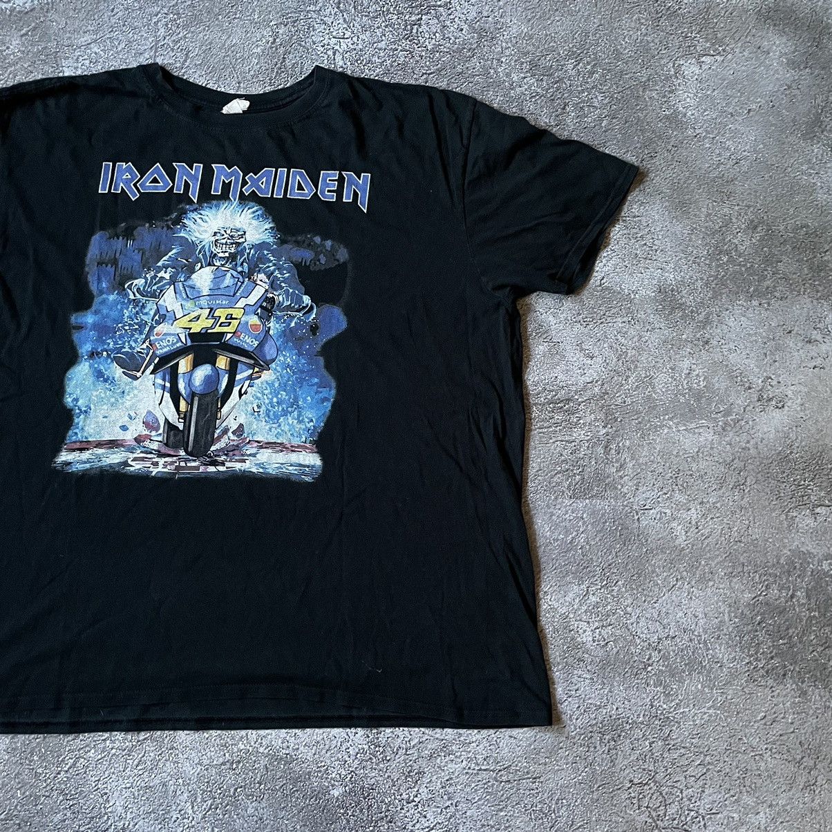 Band Tees Vintage 00s SKELETON BAND PUNK GOTH FACE ABSTRACT HORROR Size US XXL / EU 58 / 5 - 3 Thumbnail