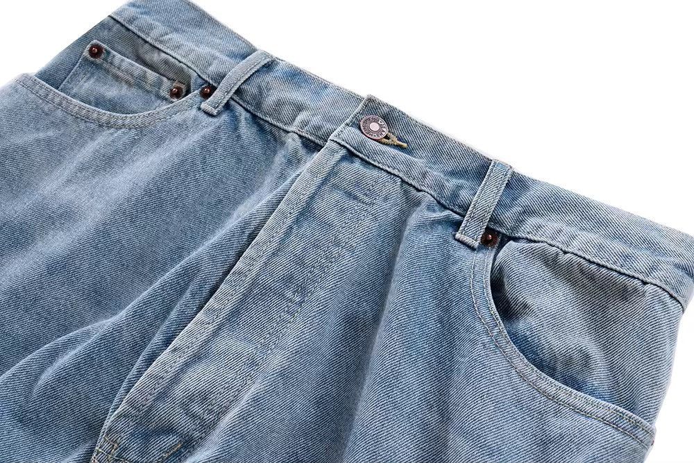 Japanese Brand × Jean Blue washed loose faded y2k jeans Size US 36 / EU 52 - 3 Thumbnail