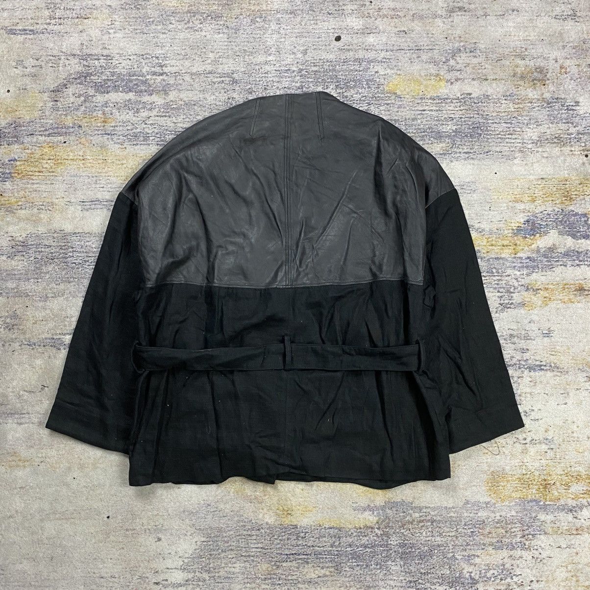 Helmut Lang Helmut lang outer jacket mix leather Size US S / EU 44-46 / 1 - 2 Thumbnail