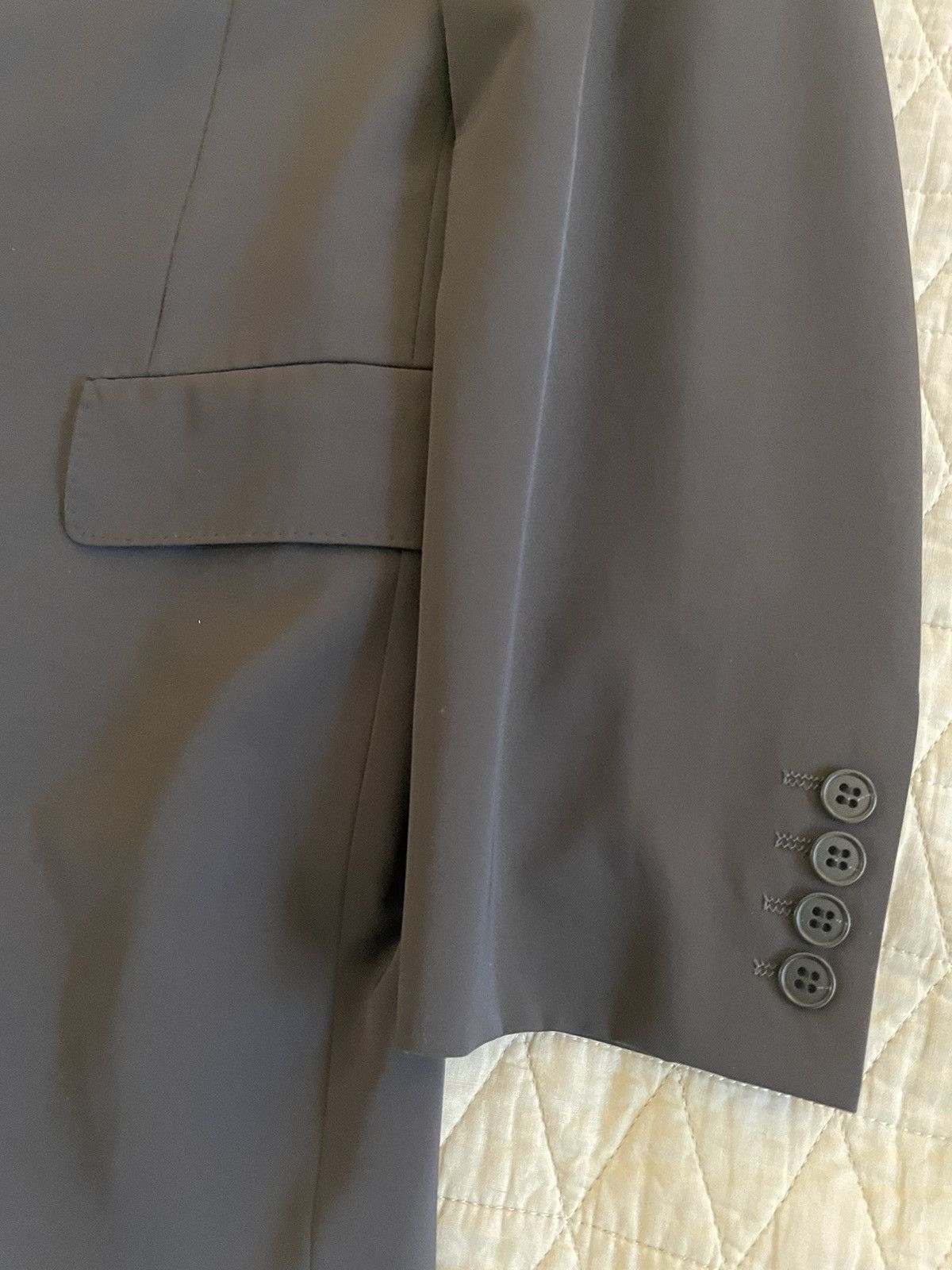 Yohji Yamamoto Satin Finish 3-Button Jacket Size 40R - 2 Thumbnail