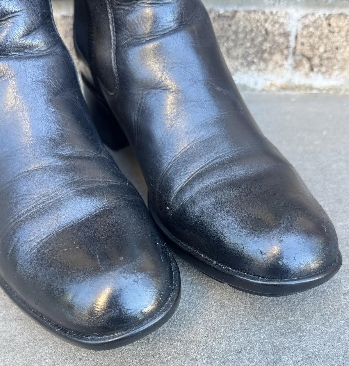 Prada Women's Vintage Prada Chelsea Boots (Size 37 1/2) Size US 7.5 / IT 37.5 - 2 Thumbnail
