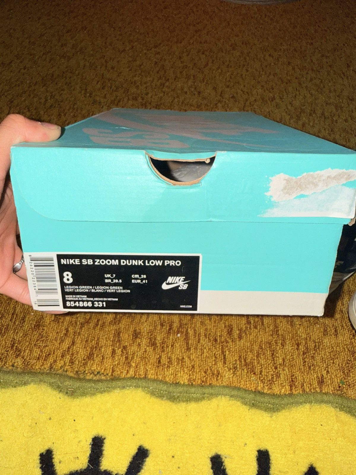 Nike SB NIKE SB DUNK LOW “COLD PIZZA” Size US 8 / EU 41 - 10 Thumbnail