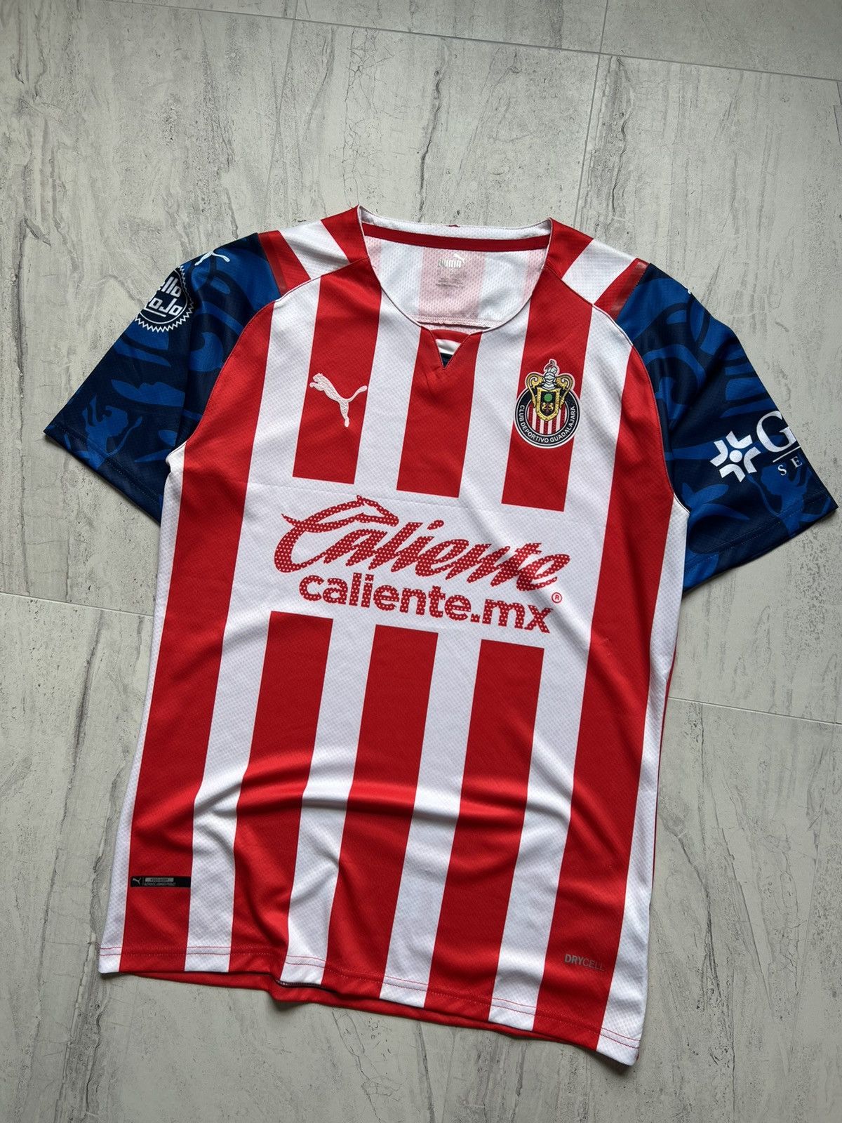 Adidas Puma Liga MX Chivas FC Soccer Futbol Jersey Kit Size US M / EU 48-50 / 2 - 1 Thumbnail