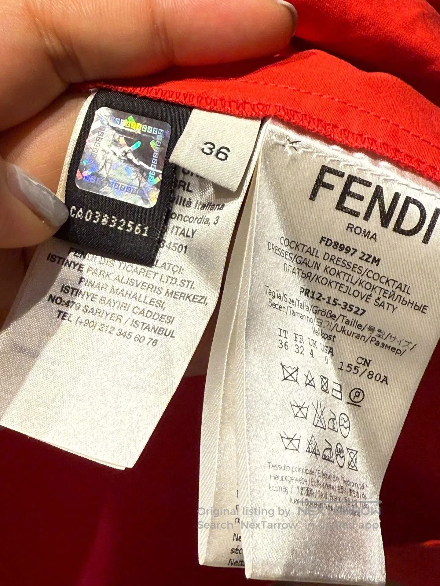 Fendi Fendi Runway Dress Size 36. Size US XS / EU 42 / 0 - 2 Thumbnail