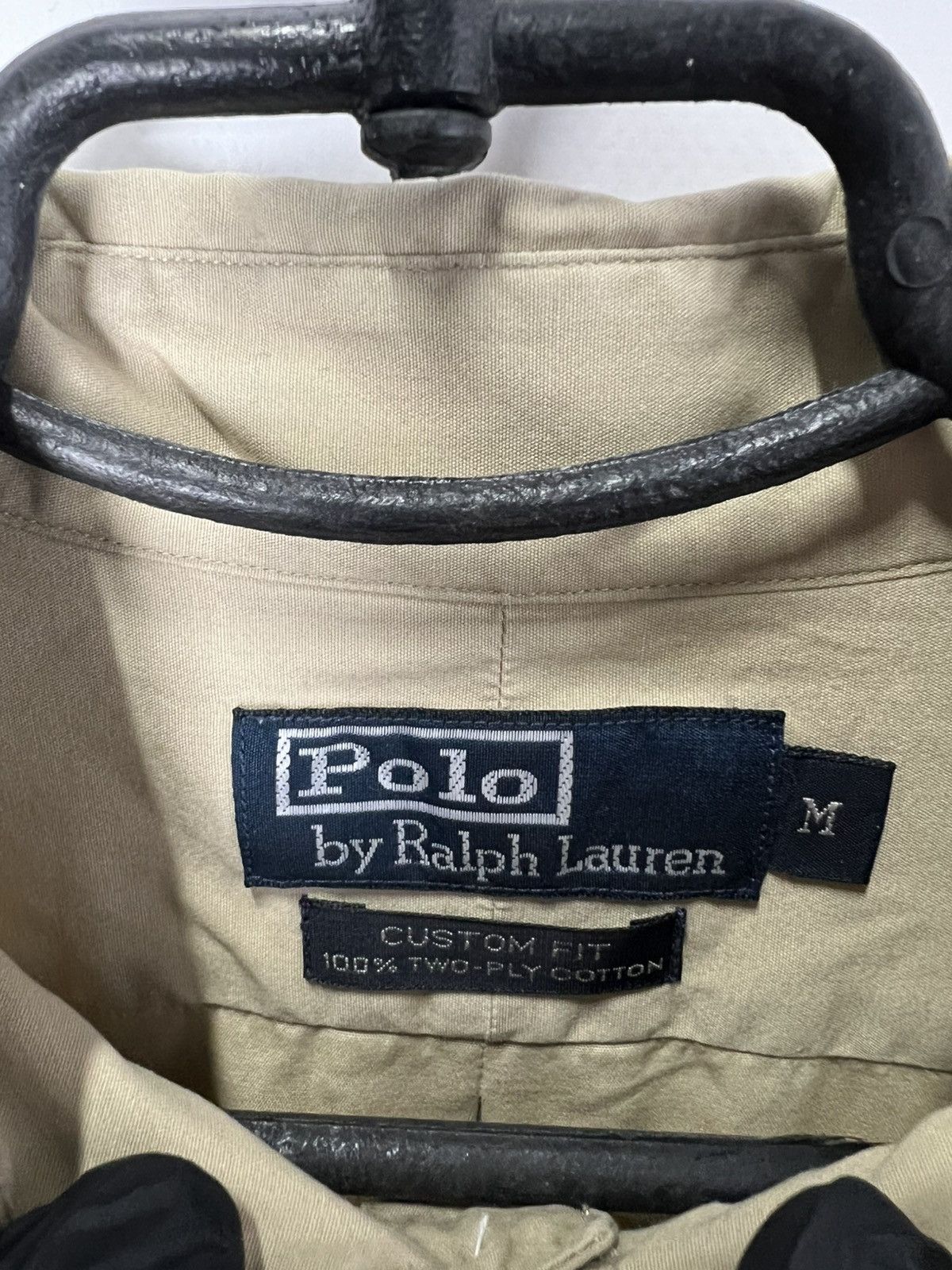 Polo Ralph Lauren Polo Ralph Lauren beige Office Shirt Button Up Size M Size US M / EU 48-50 / 2 - 3 Thumbnail
