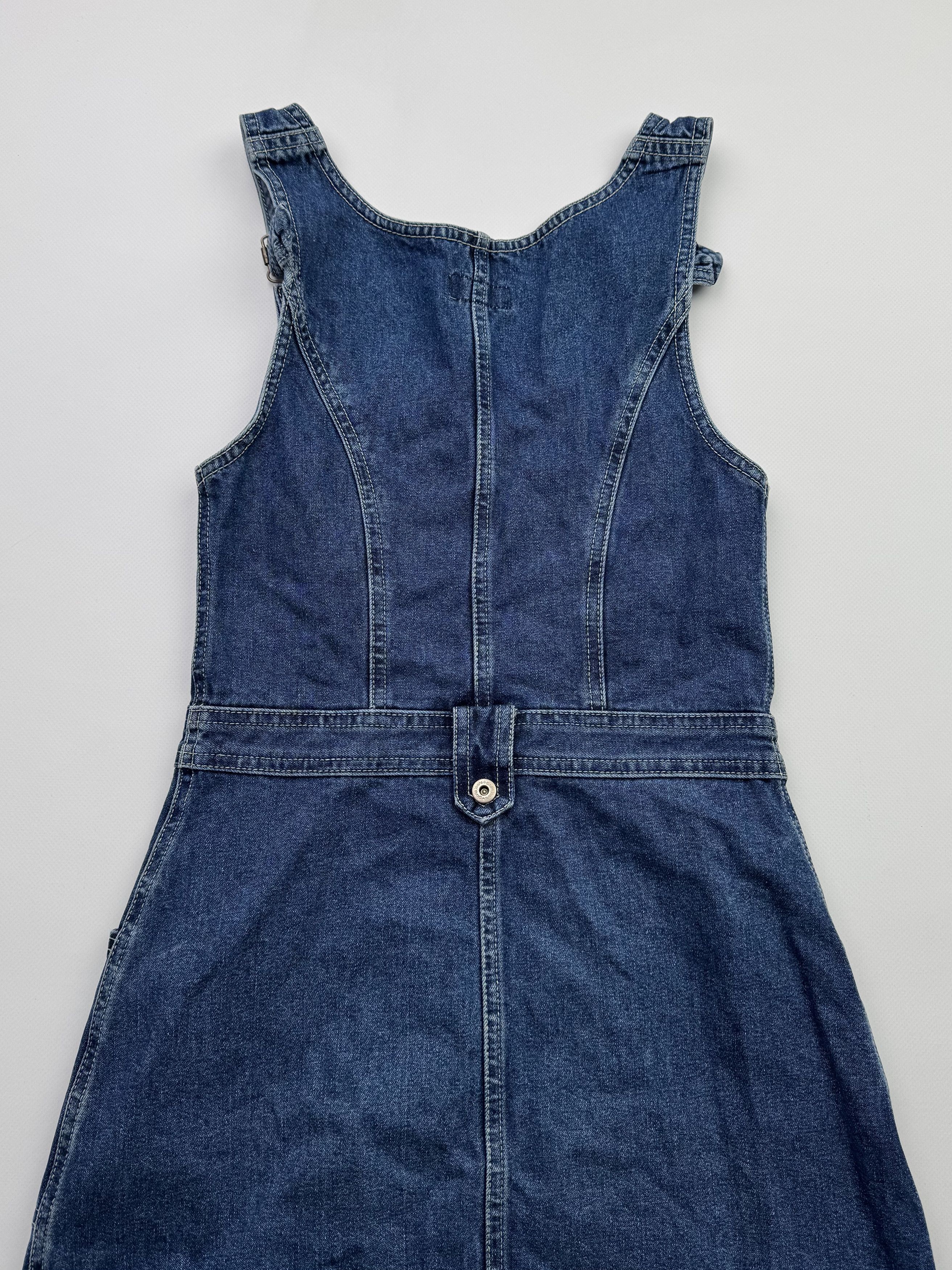 Japanese Brand Vintage Denim Dress B265(V492)E2 Size S / US 4 / IT 40 - 7 Thumbnail