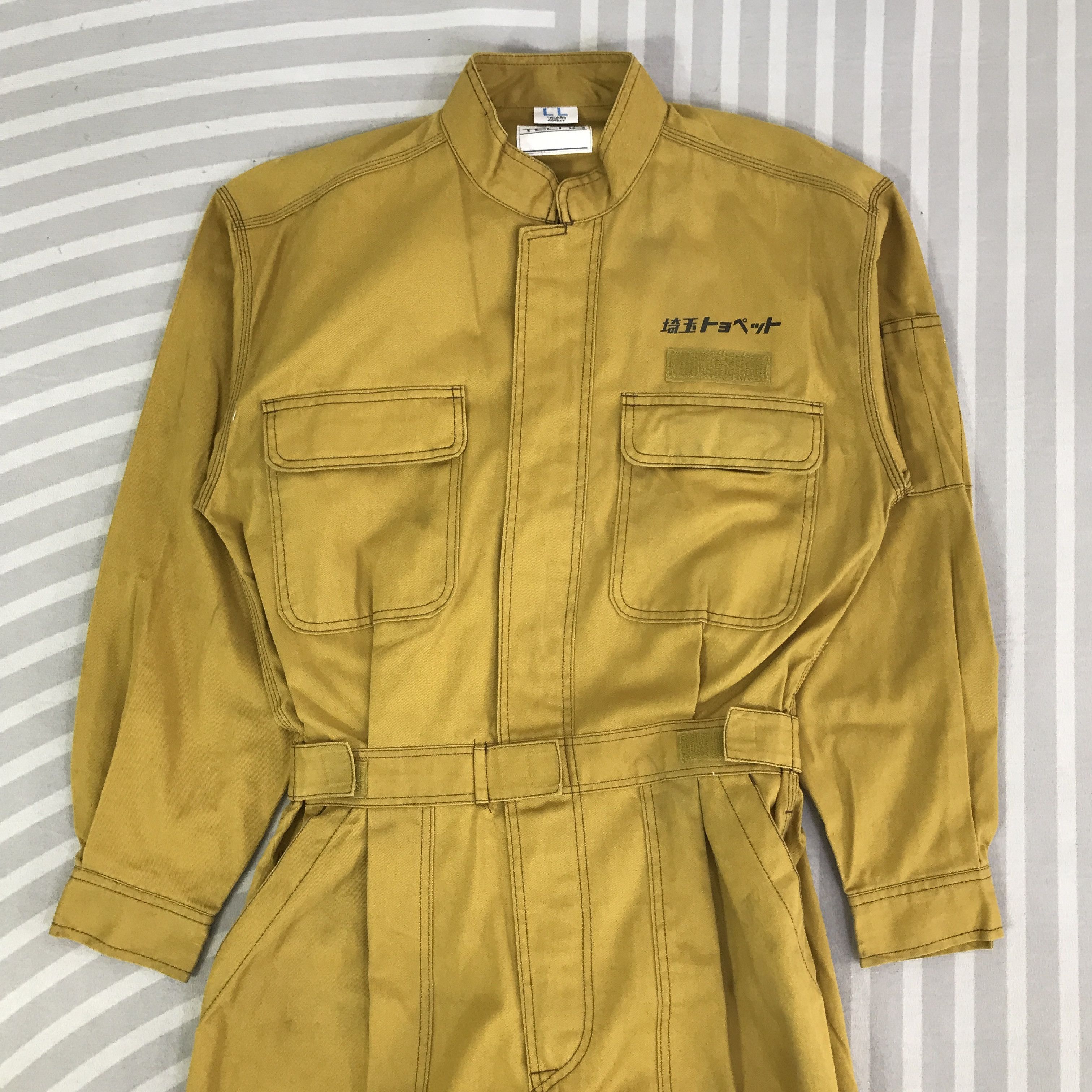 Japanese Brand Vintage Toyota Techno work Coverall Jacket K109B7 Size US L / EU 52-54 / 3 - 5 Thumbnail