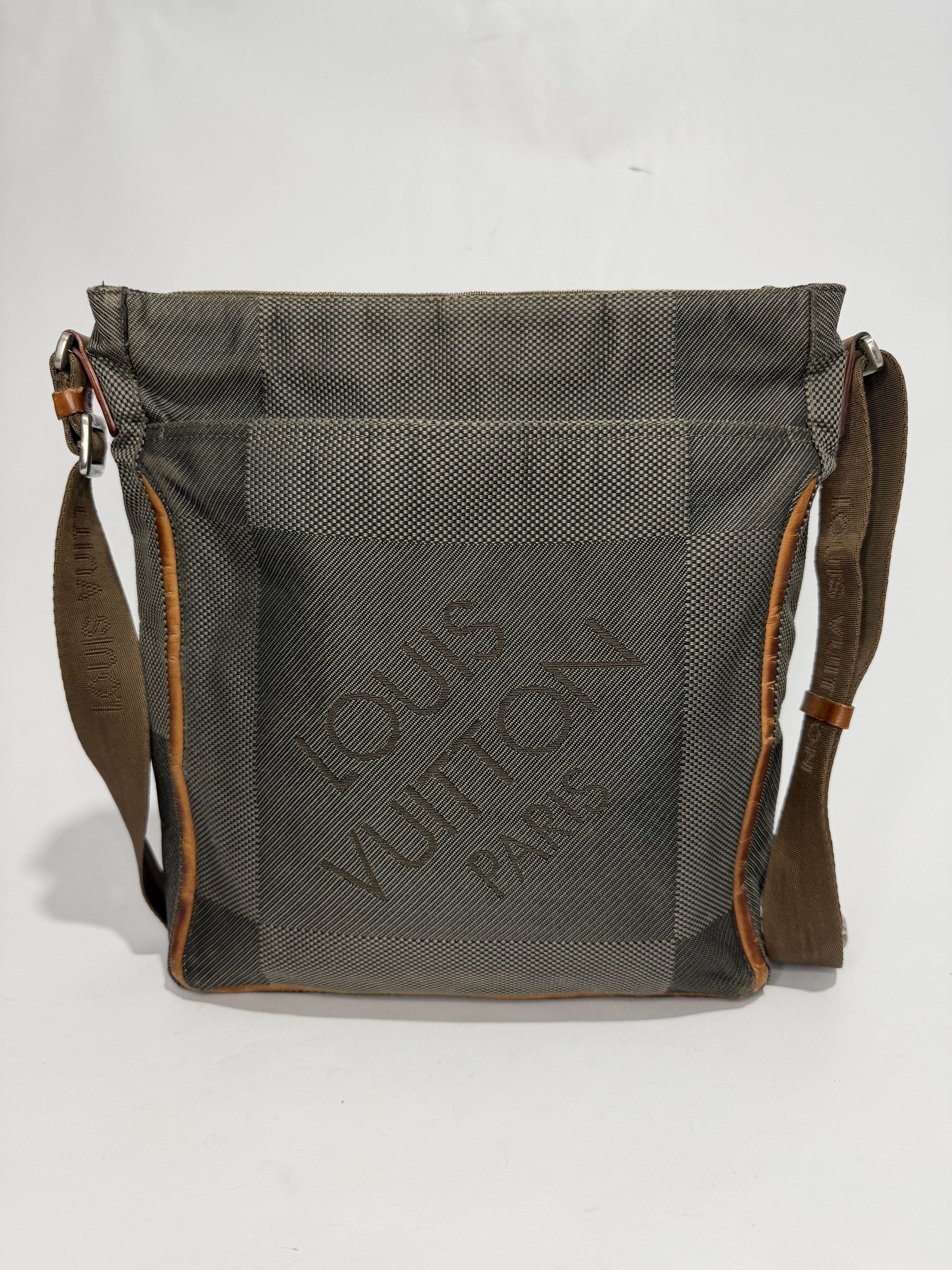 Louis Vuitton LOUIS VUITTON Terre Damier Geant Vertical Messenger Bag Size ONE SIZE - 1 Thumbnail
