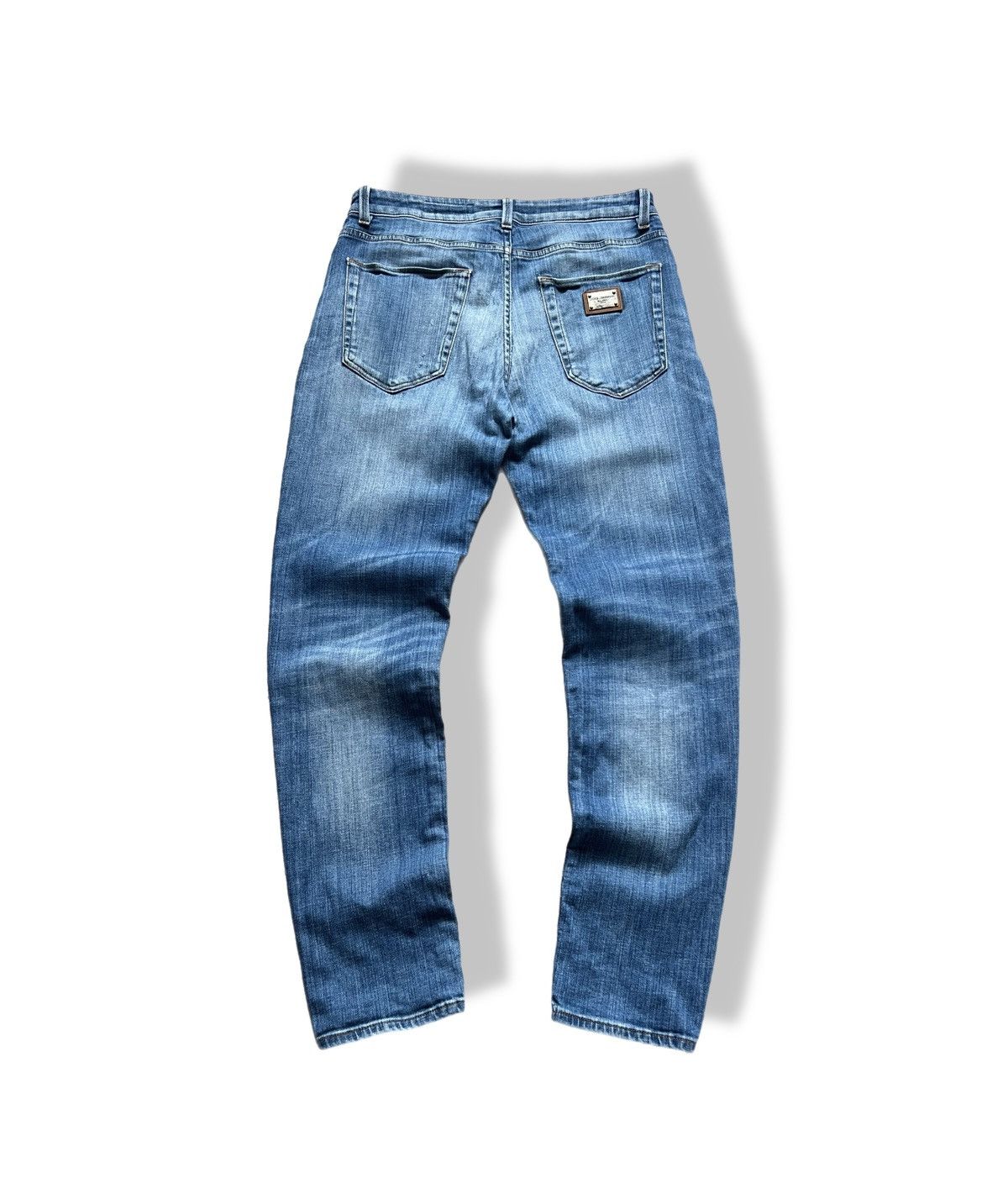 Dolce & Gabbana Vintage Dolce & Gabbana Denim Pants Mini Logo S Size Size US 31 - 1 Thumbnail