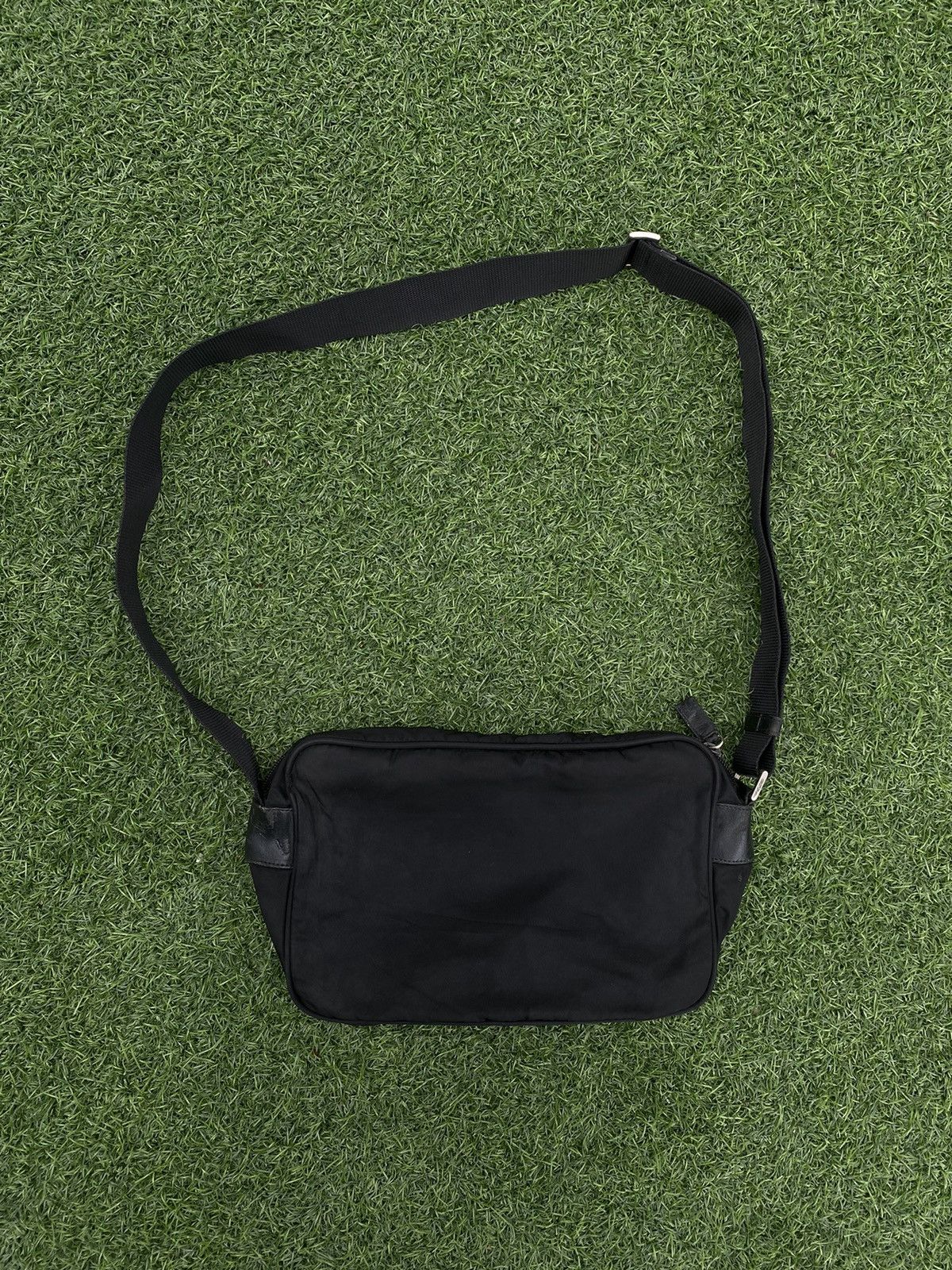 Prada PRADA BLACK NYLON CROSSBODY BAG Size ONE SIZE - 4 Thumbnail