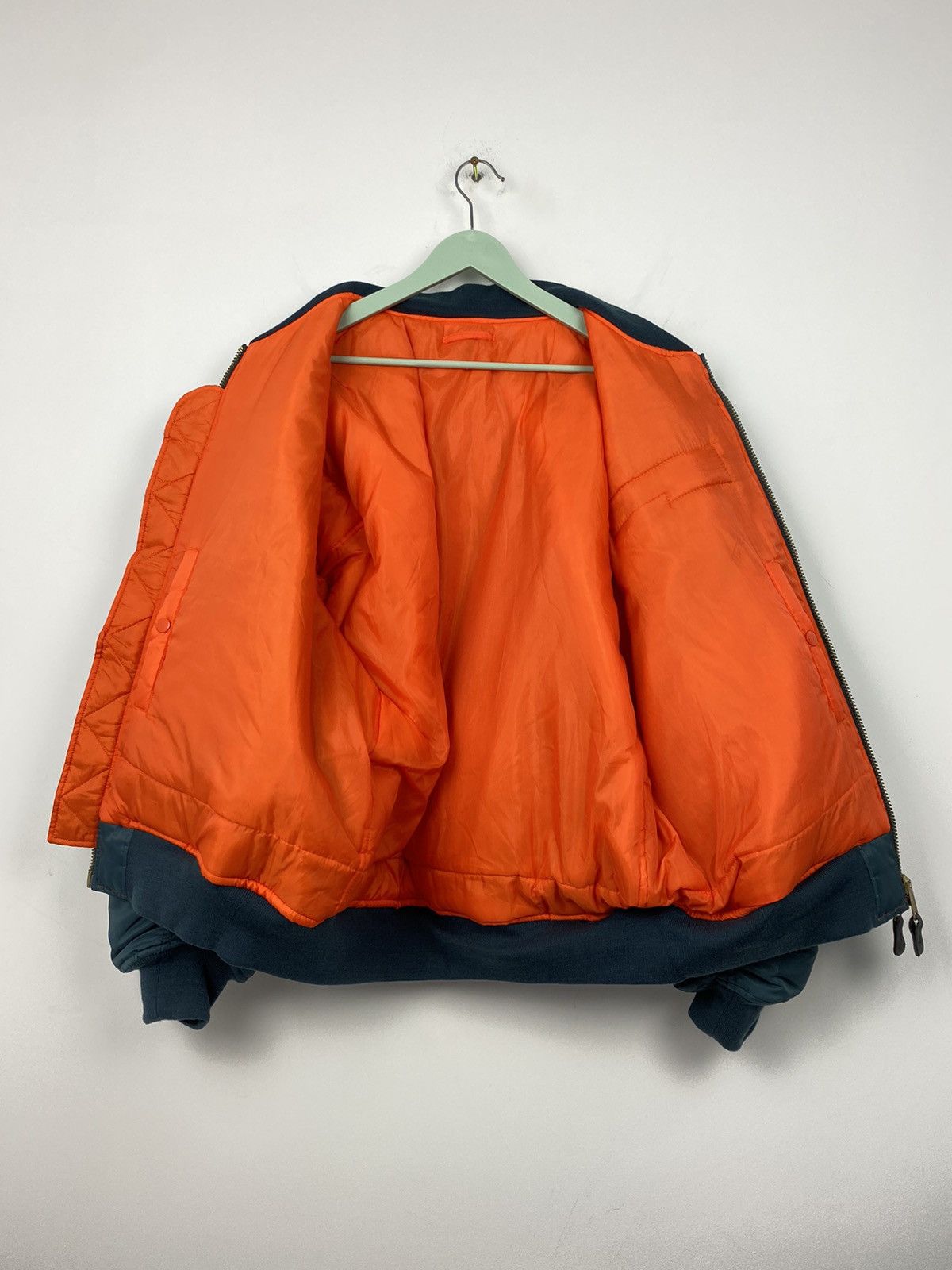 Vintage Alpha MA-1 Bomber Flyer’s Jacket Schott Y2K Size US L / EU 52-54 / 3 - 13 Thumbnail