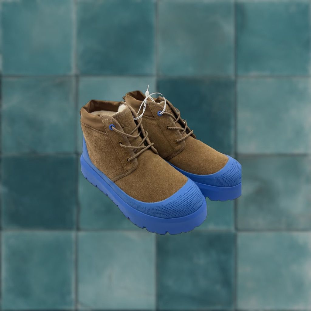 Ugg UGG Boots Mens 9 Brown Blue Waterproof Neumel Weather Hybrid 1143991-CBG Boots Mens Brown Blue Waterproof Snow/Outdoor Winter Mens Shoes Size US 8 / EU 41 - 1 Thumbnail