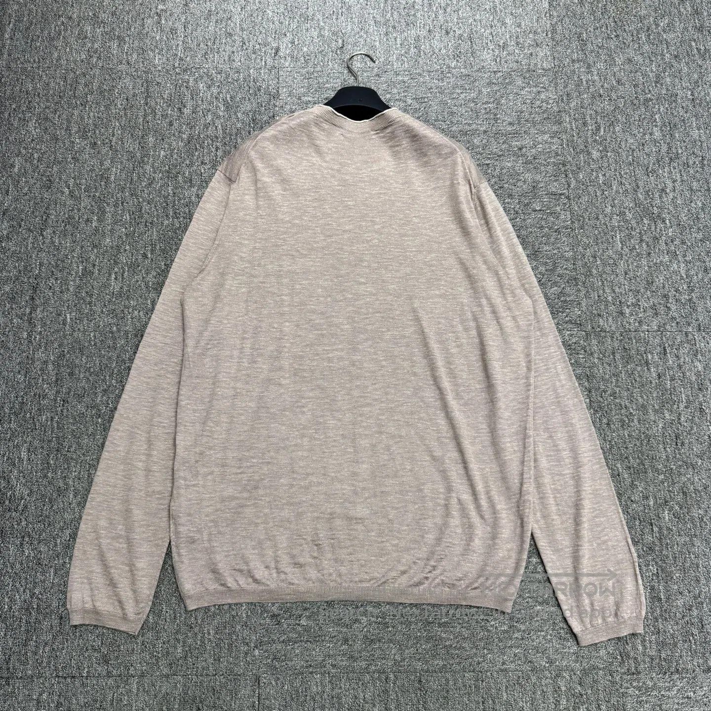 Ermenegildo Zegna Ermenegildo Zegna Silk-linen blended knitted sweater| Size US L / EU 52-54 / 3 - 2 Thumbnail