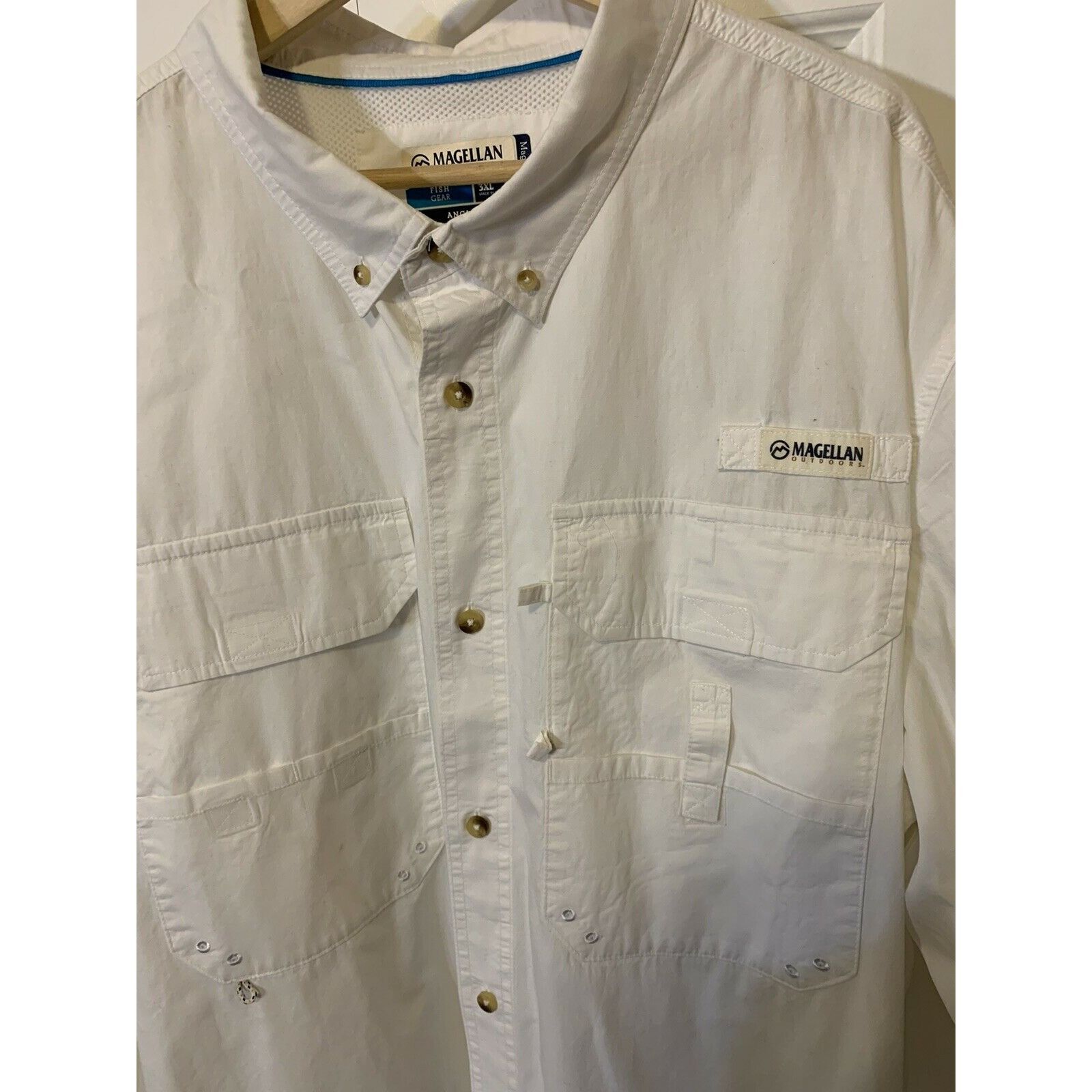 Other Magellan Outdoor Men’s Sz 3XL Vented Shirt Fish Gear Angler Size US XXL / EU 58 / 5 - 6 Thumbnail
