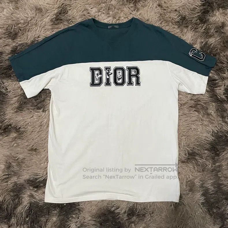 Dior Dior Patchwork Short Sleeve Navy Blue Size US XXL / EU 58 / 5 - 1 Thumbnail