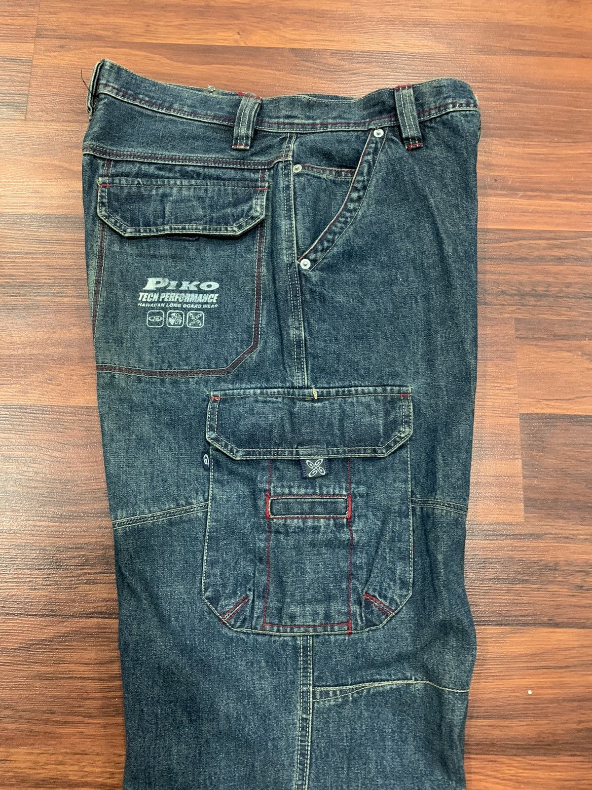 Other Piko Jeans Cargo Pants Size US 31 - 6 Thumbnail