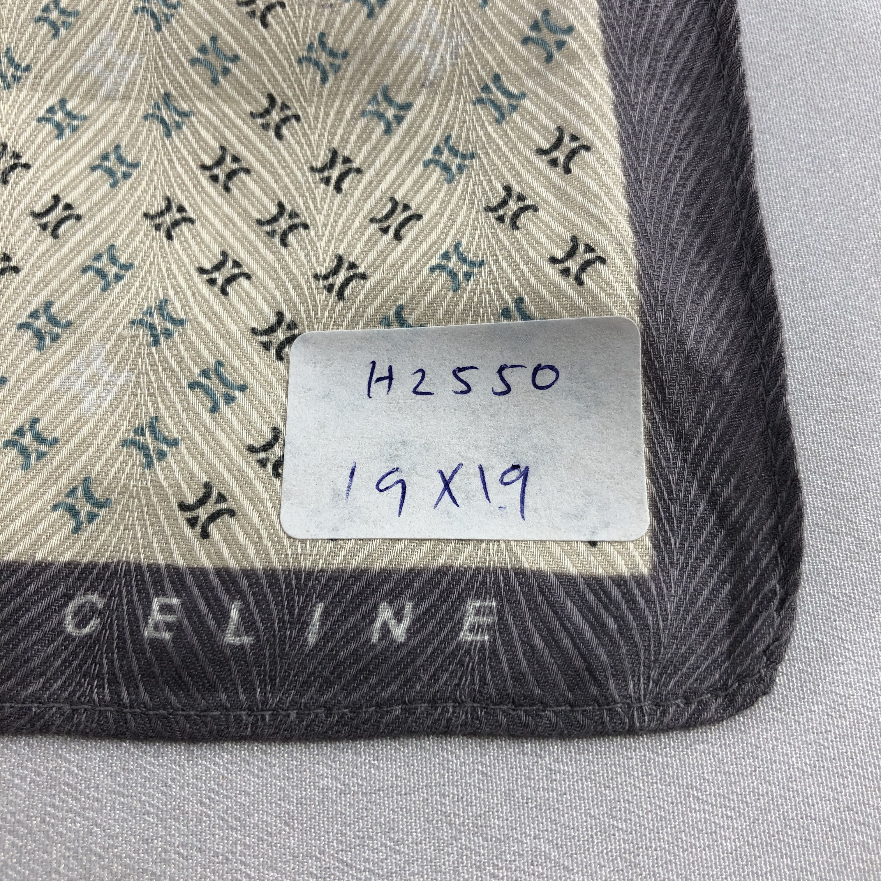 Vintage CeLIne Chains Handkerchief Neckerchief Bandana H2550 Size ONE SIZE - 6 Thumbnail