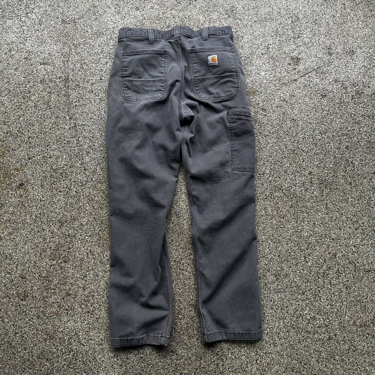 Carhartt dark grey relaxed fit carhartt pants Size US 32 / EU 48 - 2 Thumbnail