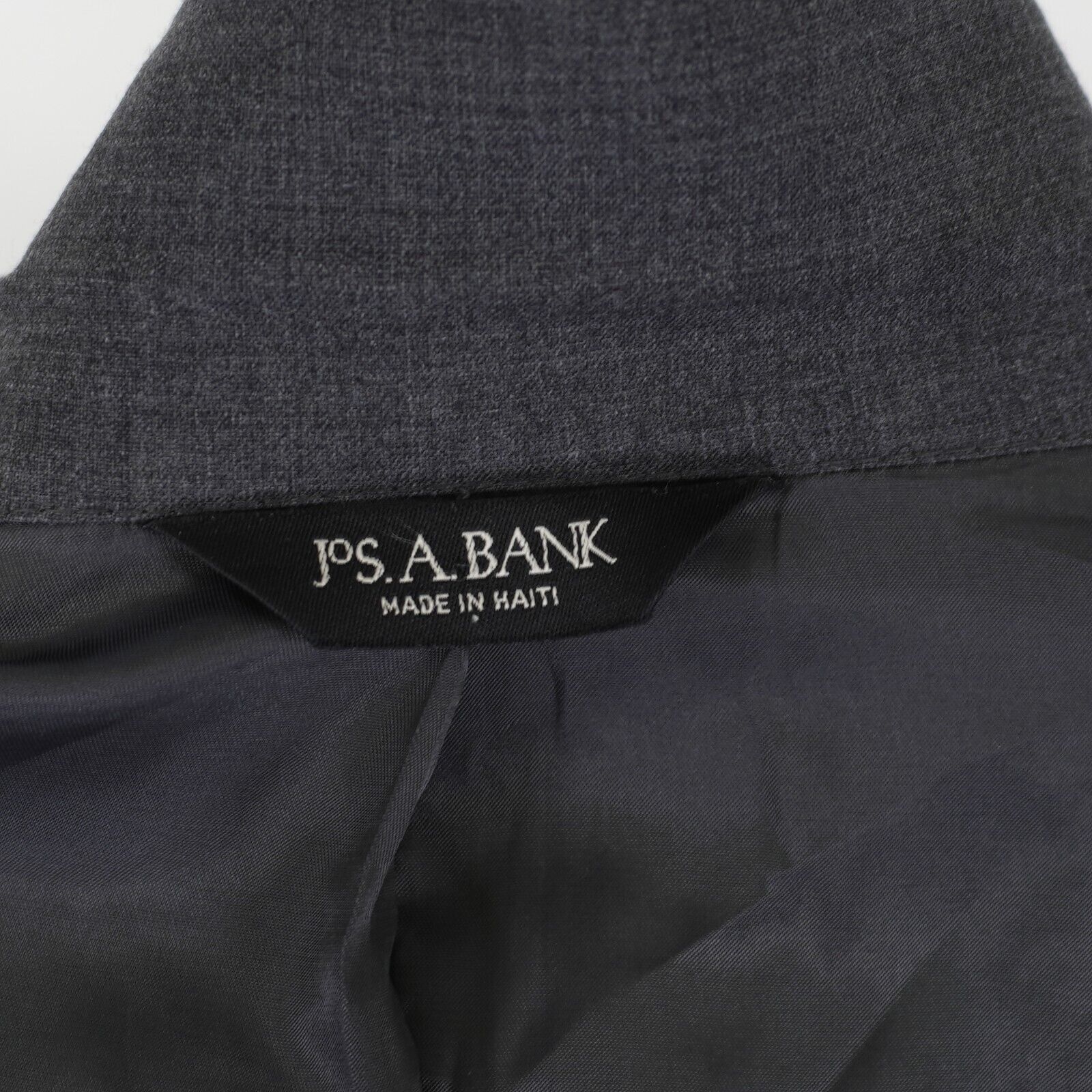 Jos. A. Bank Jos A Bank Gray Wool 2 Button Blazer 44L / Slim 46L Size 44L - 10 Thumbnail