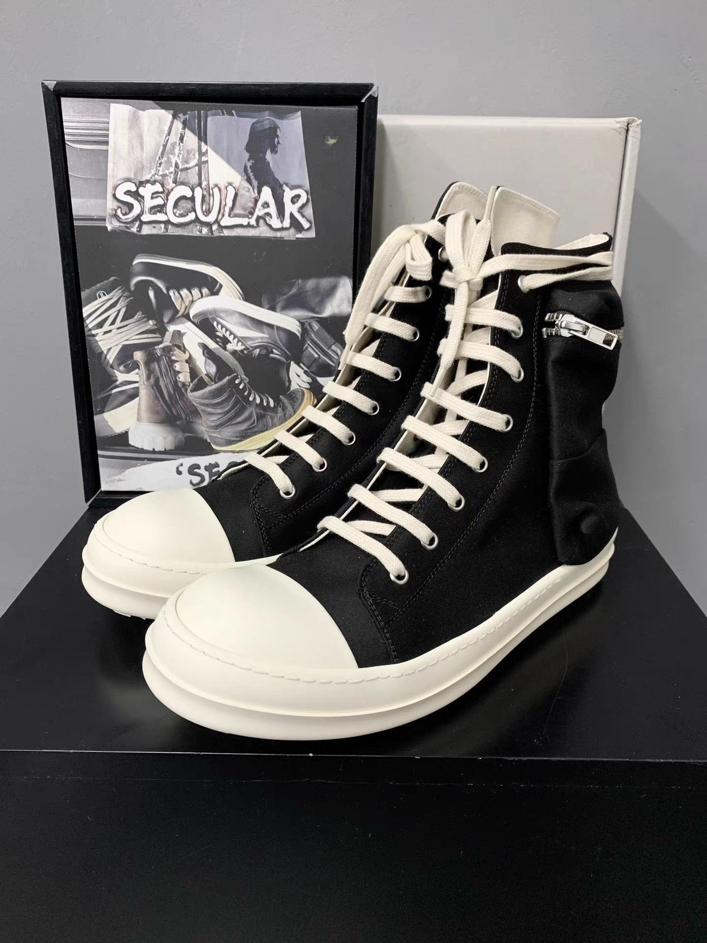 Rick Owens Rick Owens Cargo Pocket Big Converse K34 Size US 7 / EU 40 - 4 Thumbnail