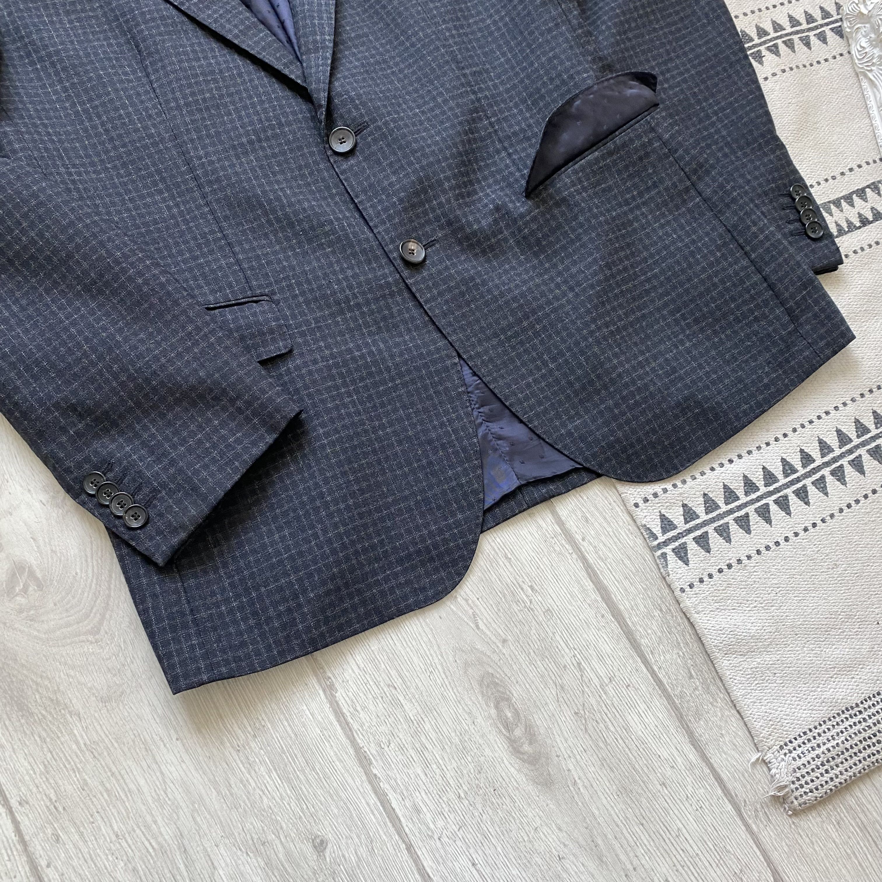 Hugo Boss RPP $700 Hugo Boss Blazer Designer premium wool Size 42R - 4 Thumbnail