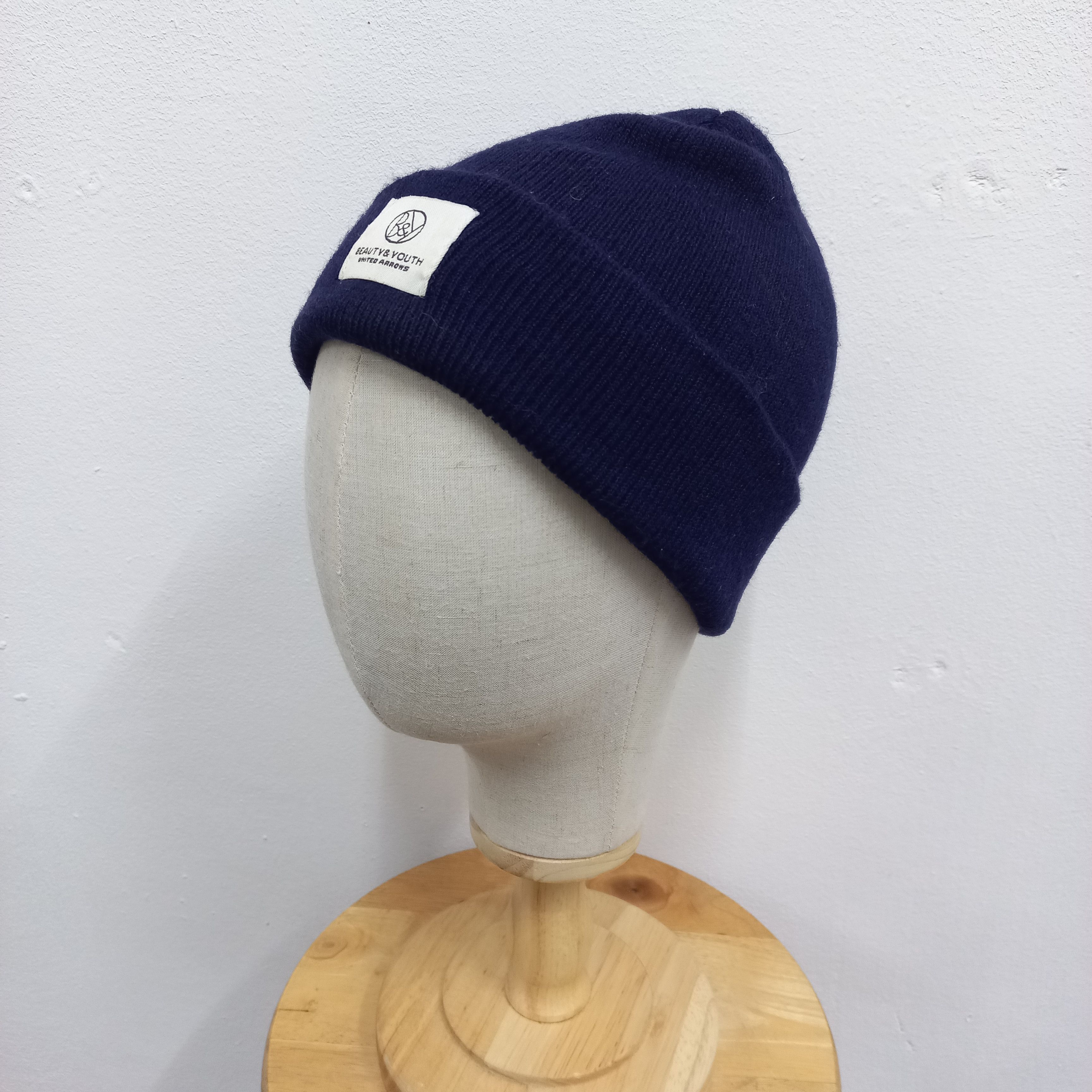 BEAUTY&YOUTH 💥Beauty & youth by united arrows japan patch beanie hat Size ONE SIZE - 2 Thumbnail
