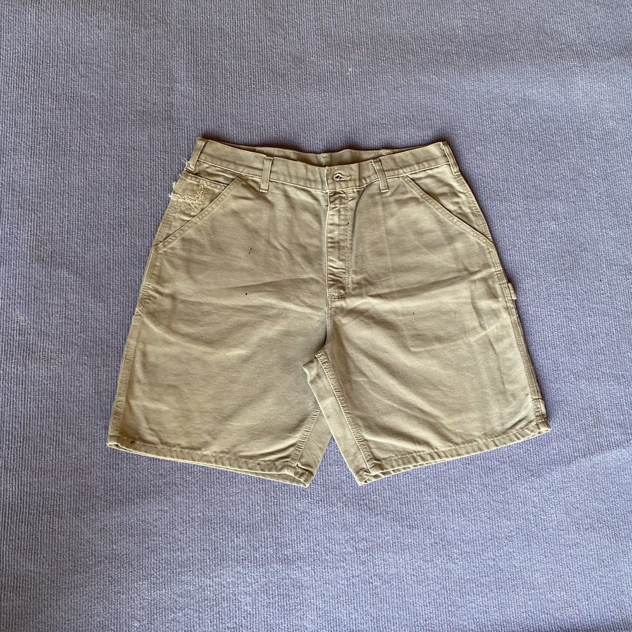 Carhartt × Vintage Crazy Vintage 90s Carhartt Shorts Size US 36 / EU 52 - 3 Thumbnail