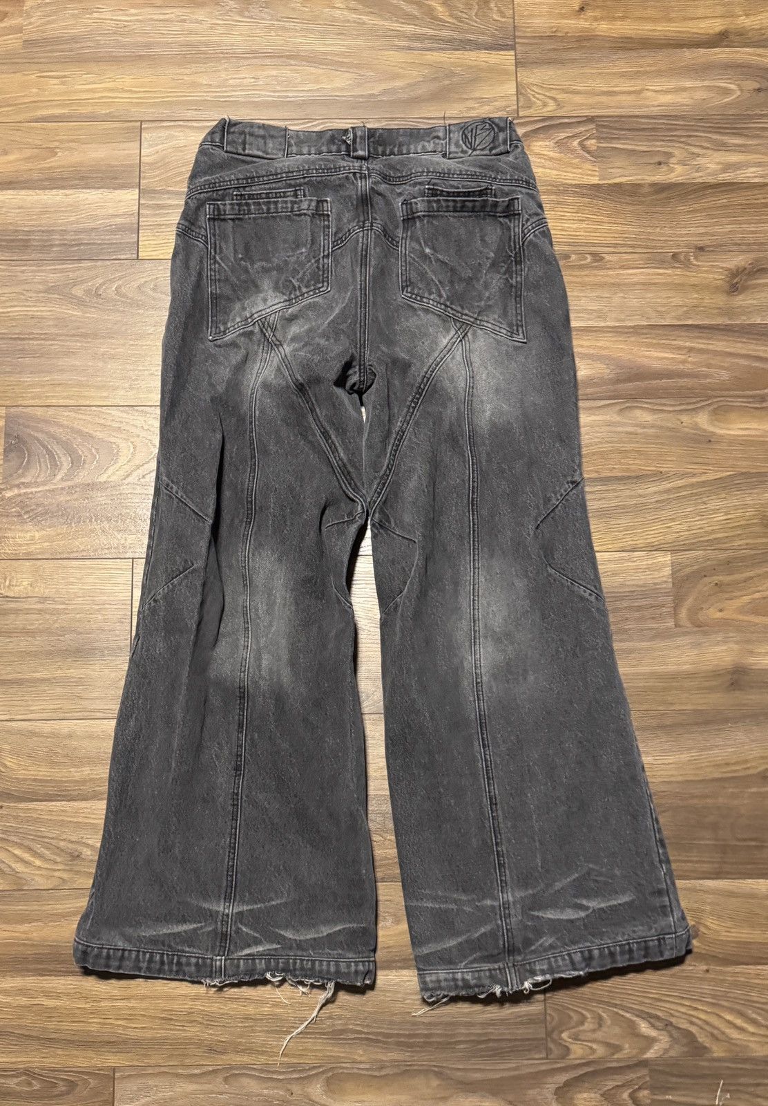 No Faith Studios SUN FADED DUNE BAGGY DENIM W32 Size US 34 / EU 50 - 2 Thumbnail