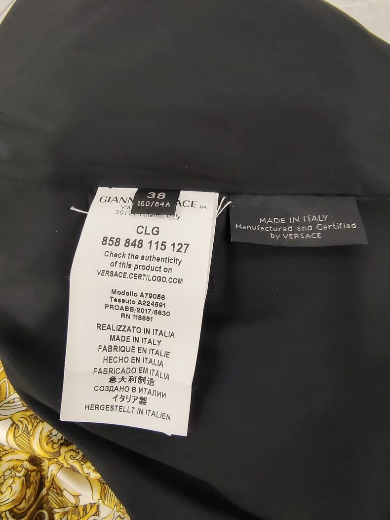 Versace Versace Carved cotton jacket Size S / US 4 / IT 40 - 4 Thumbnail