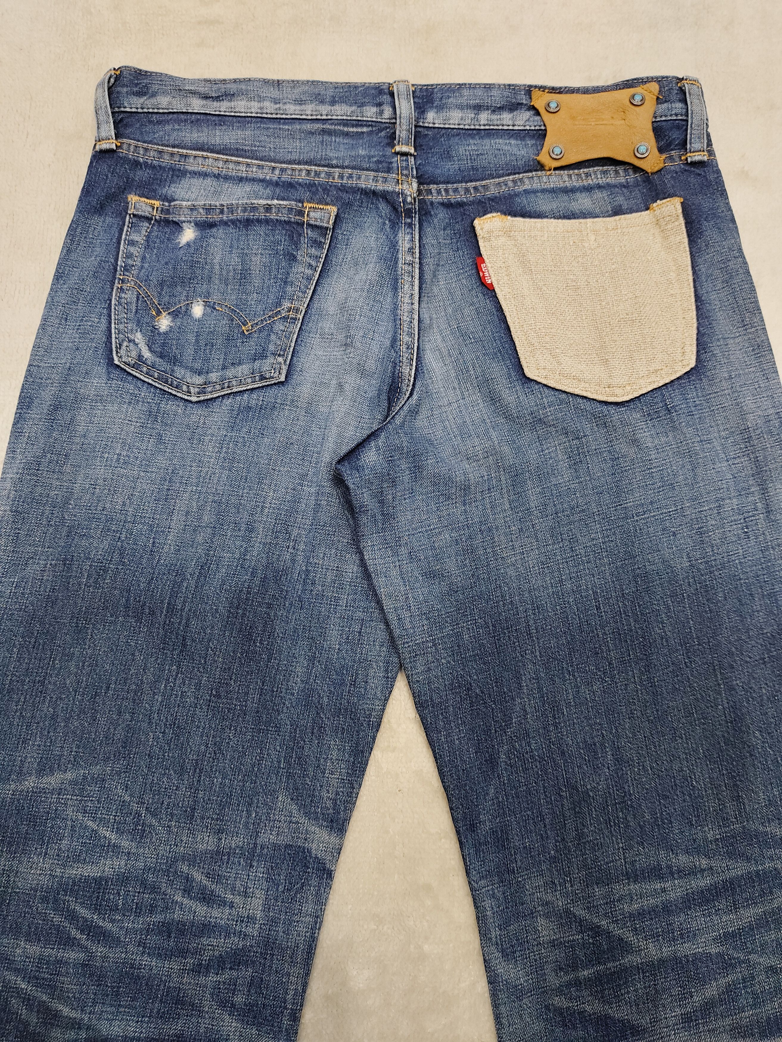 Edwin 🇯🇵 Edwin 🇯🇵 Linen Pocket Distressed Jeans Size 30" / US 8 / IT 44 - 2 Thumbnail