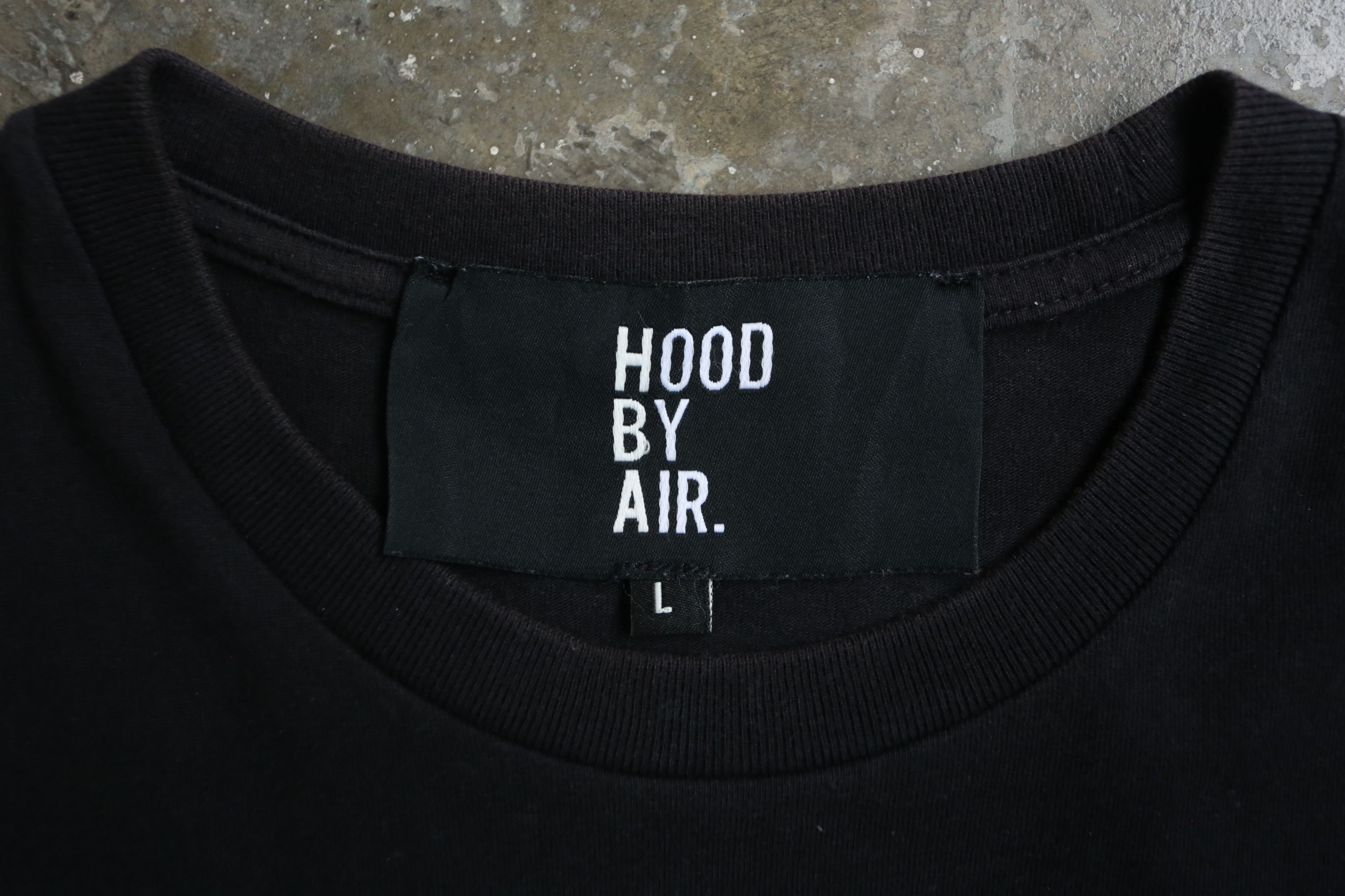 Hood By Air Hood by Air - S/S 15 - Stripe Logo Tee Size US L / EU 52-54 / 3 - 6 Thumbnail