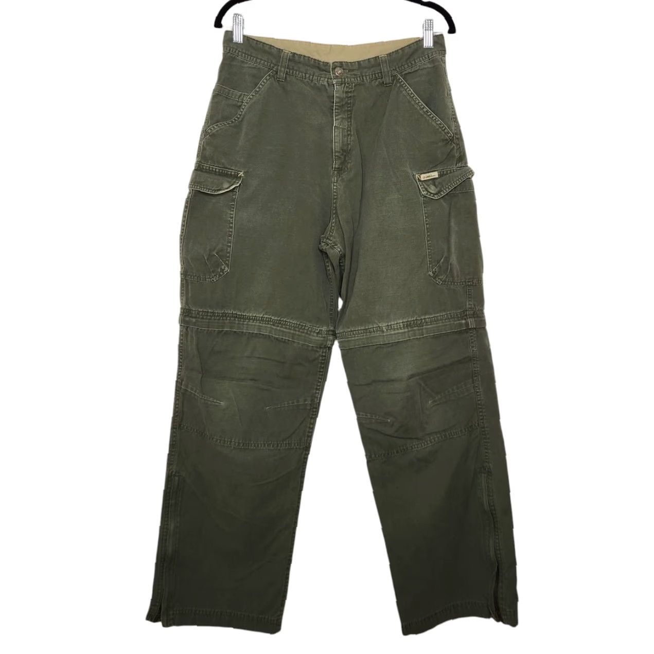 Vintage VINTAGE Gander Mountain Cargo Pants Green 33x32 Cargo Men Adult 90s Army Size US 33 - 2 Thumbnail