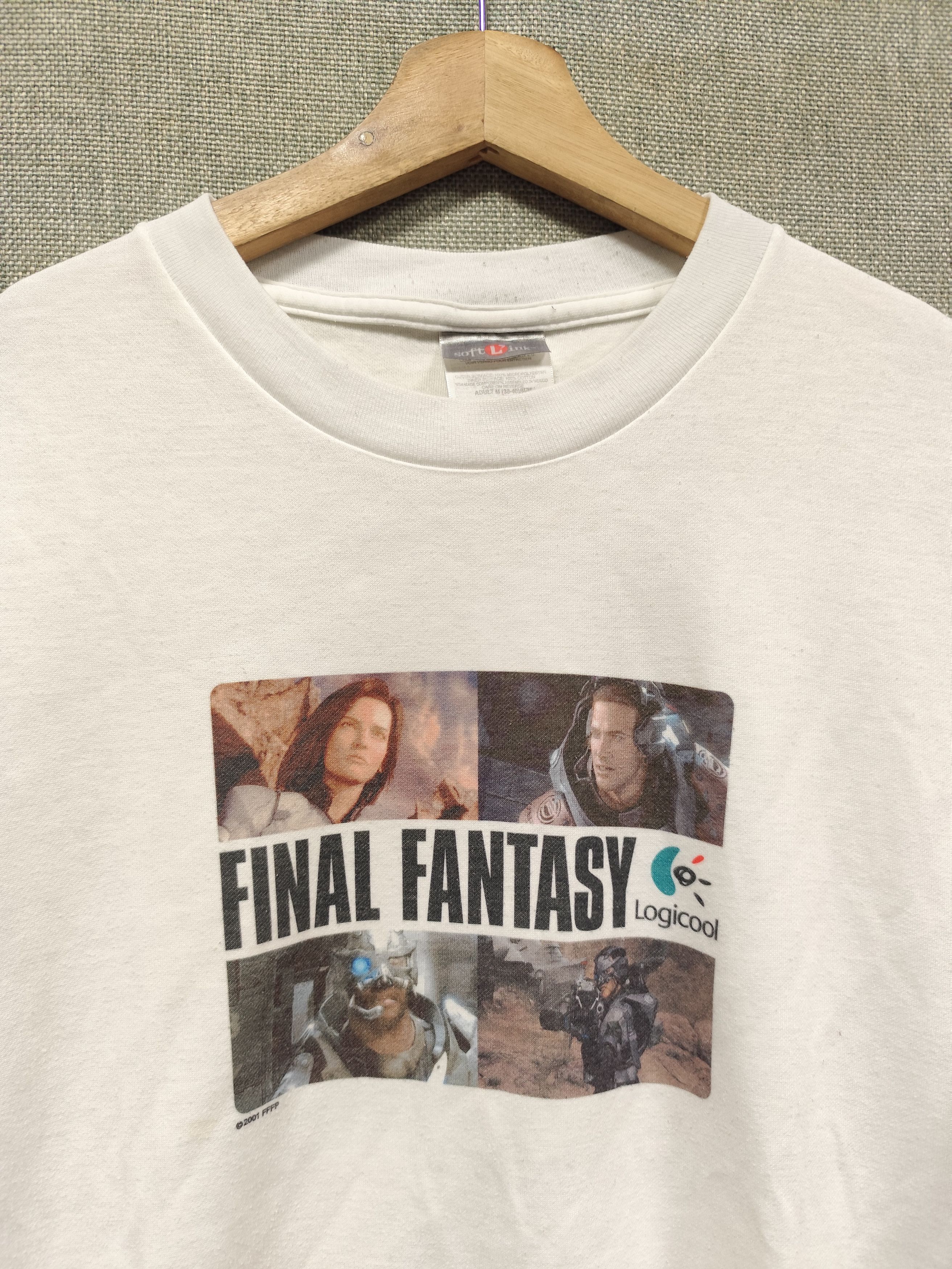 Playstation Vintage 2001 final fantasy tee Size US M / EU 48-50 / 2 - 2 Thumbnail